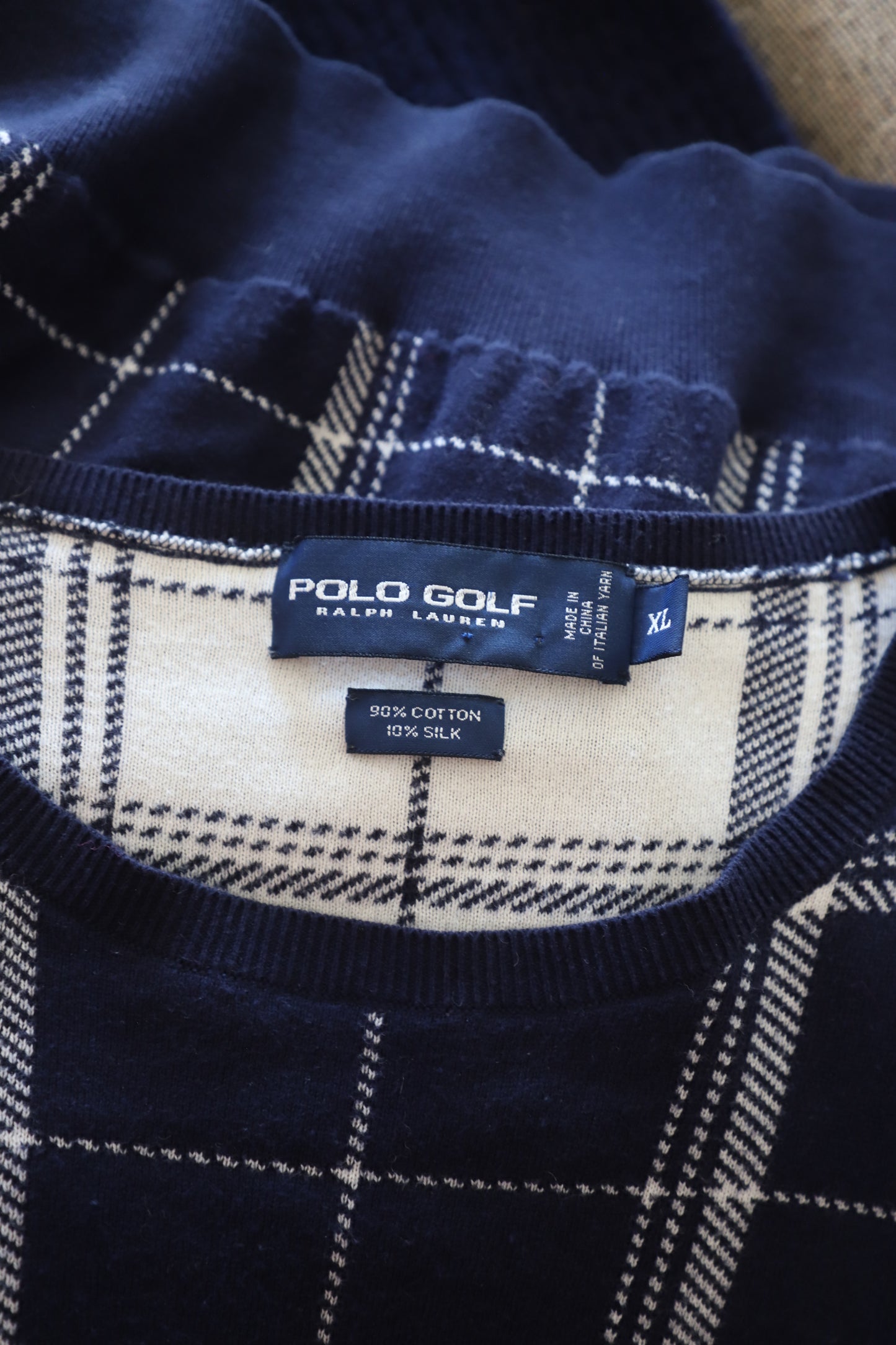 Ralph Lauren cotton/silk sweater size XL