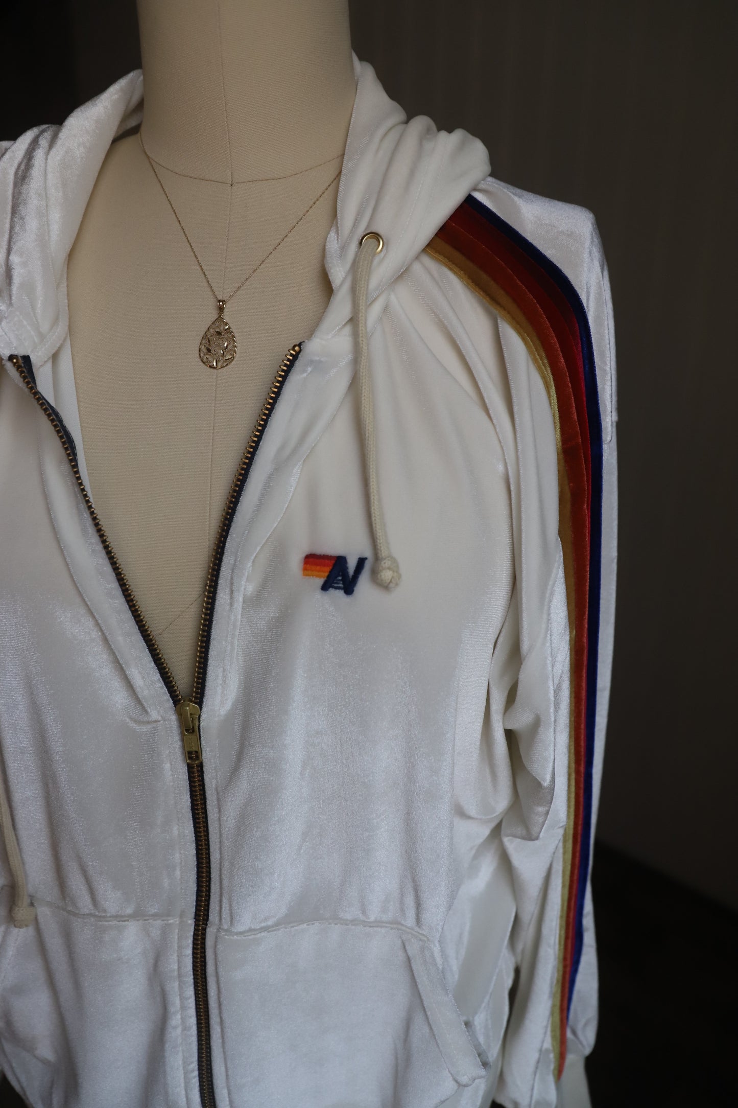 Aviator Nation velour jacket (see description for sizing)
