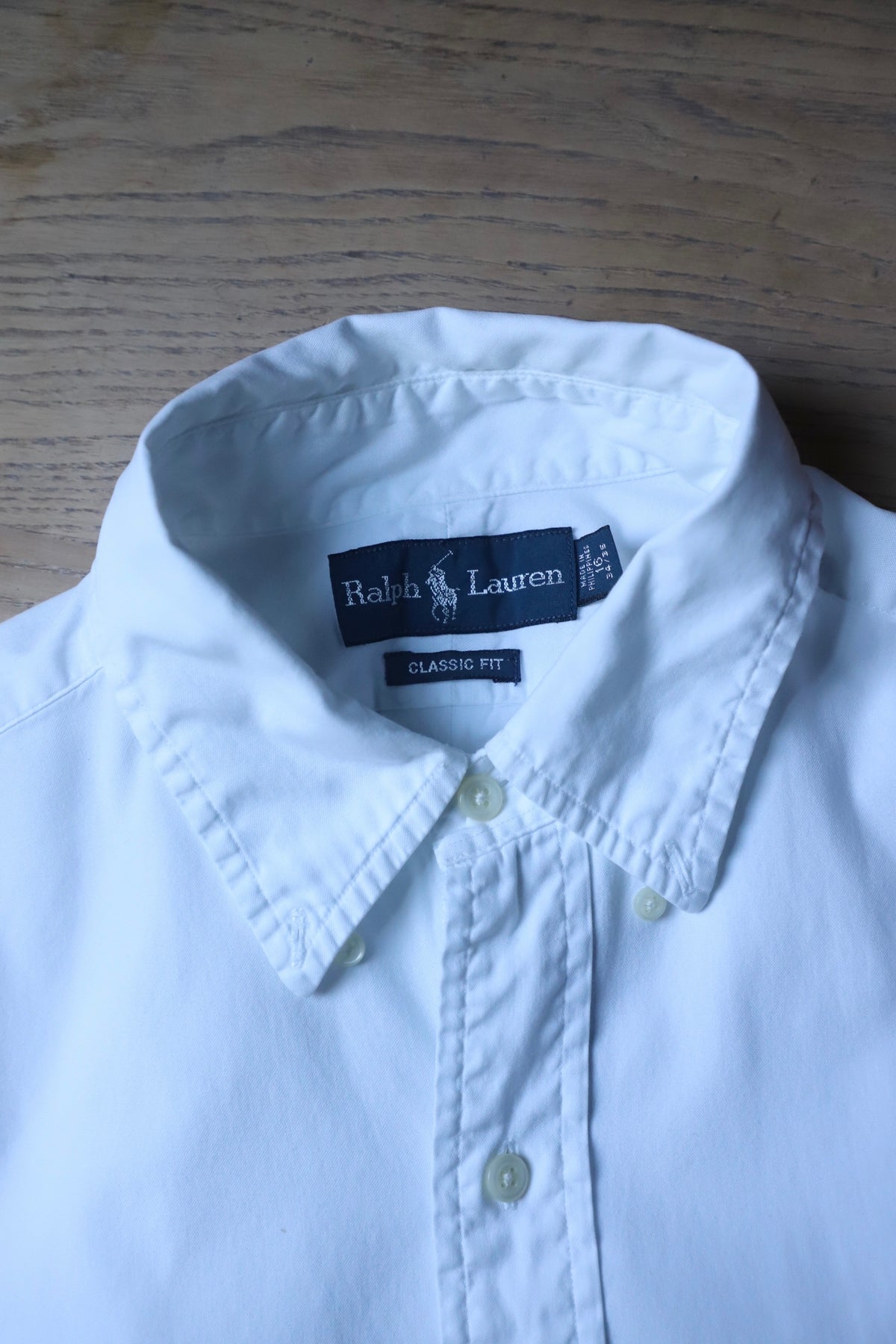Vintage Polo Ralph Lauren white button down