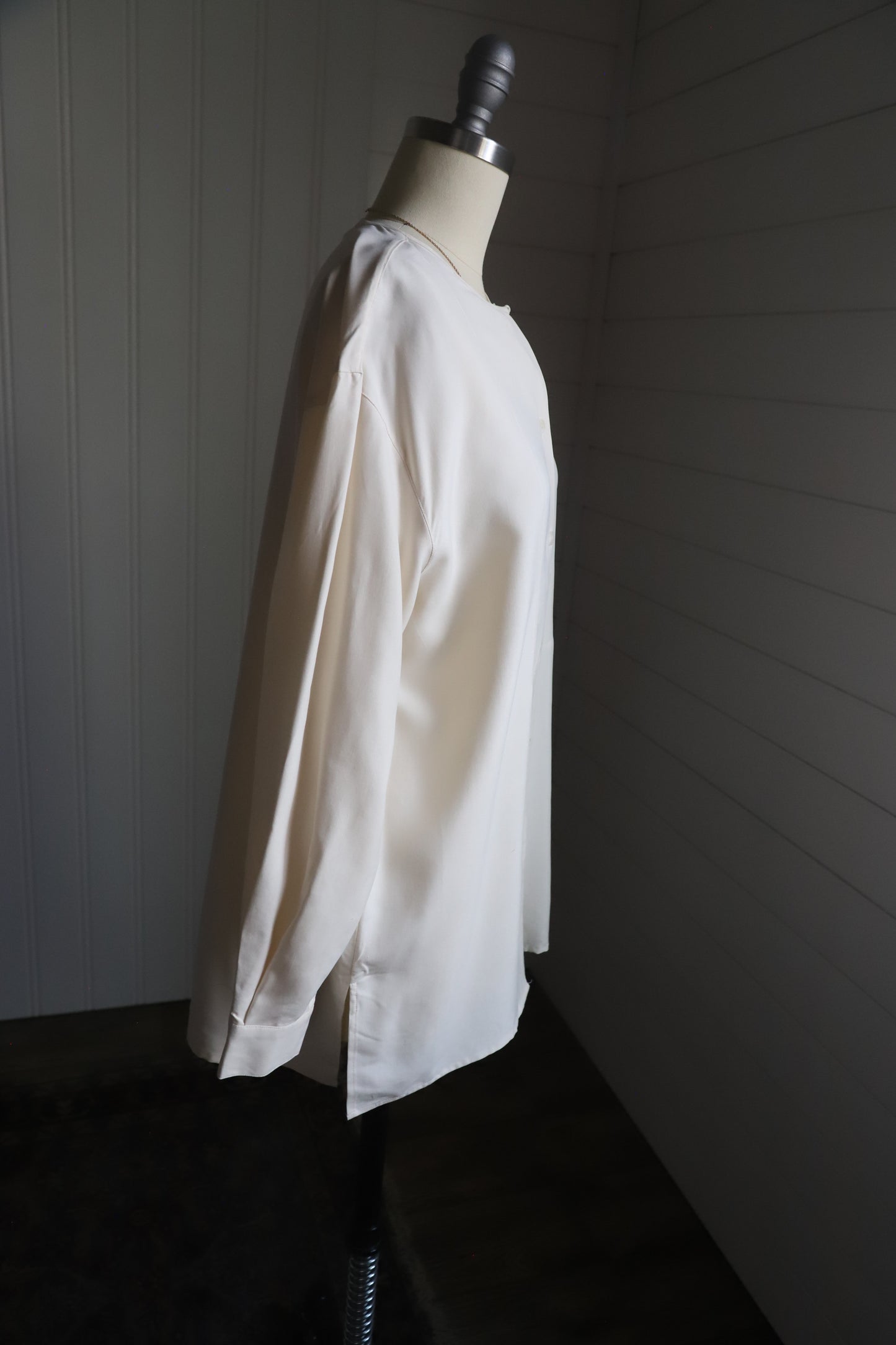Vintage Silk tunic blouse size S