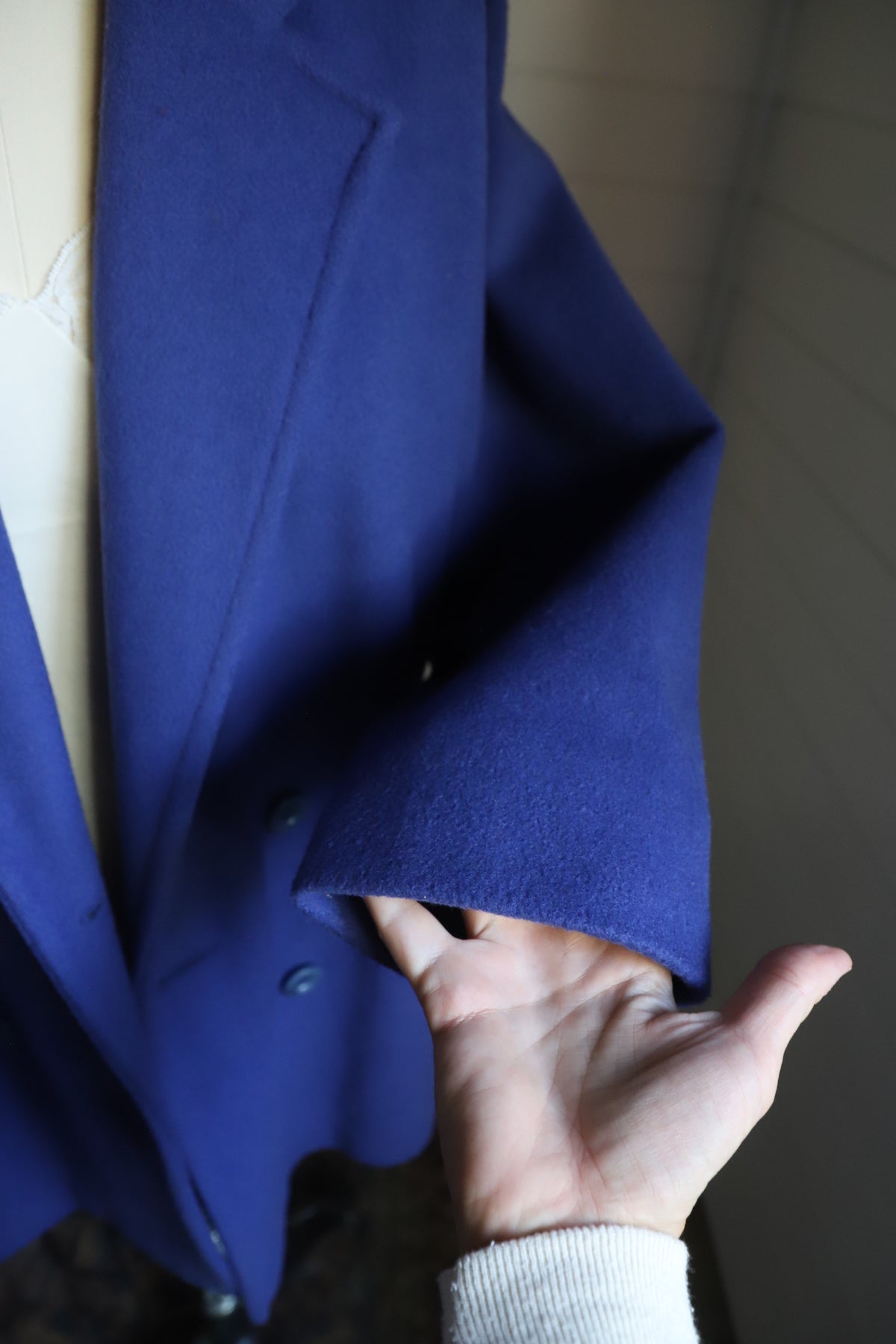 Vintage Union Made wool coat size 8