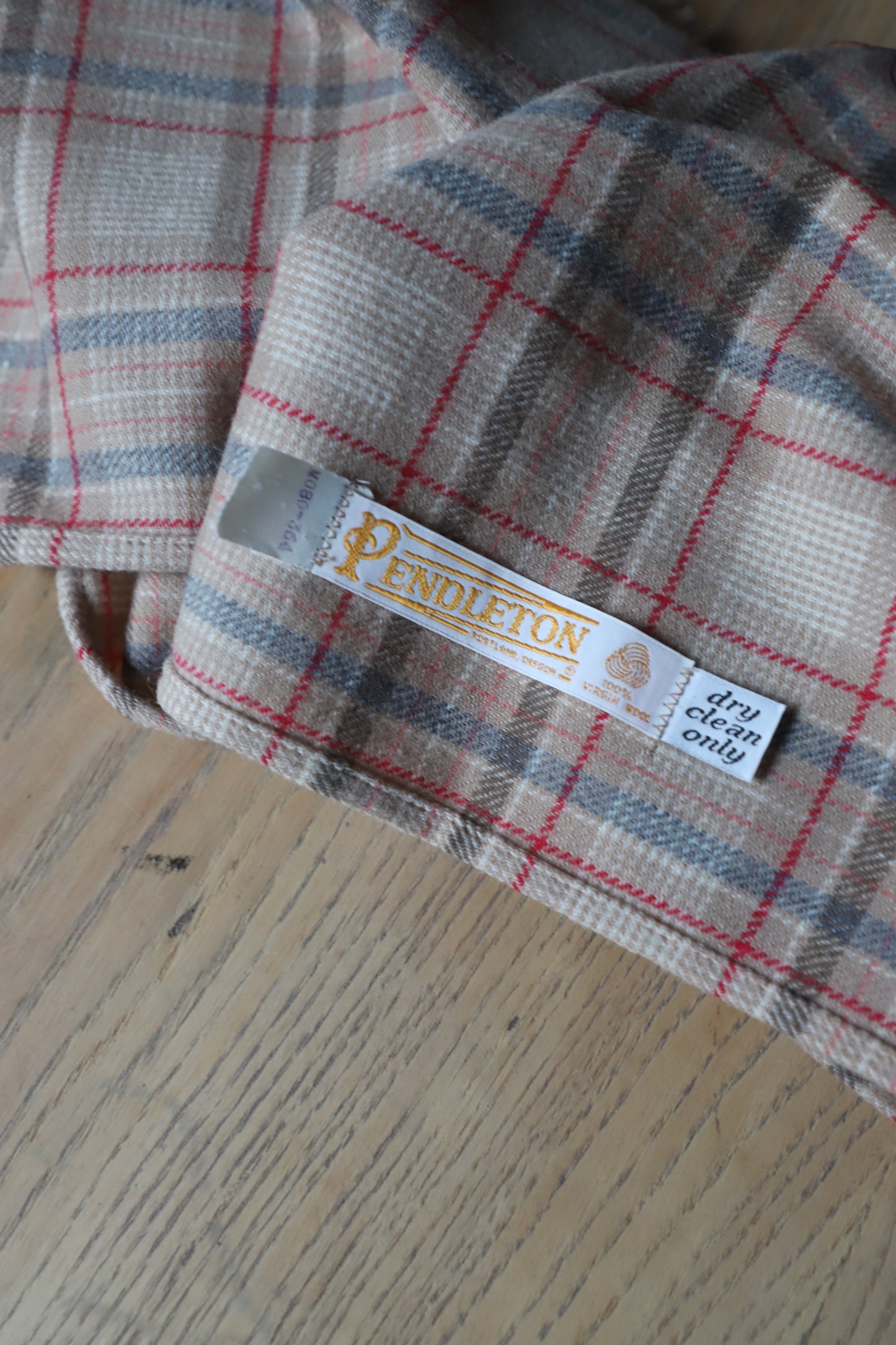 Vintage Pendleton wool scarf