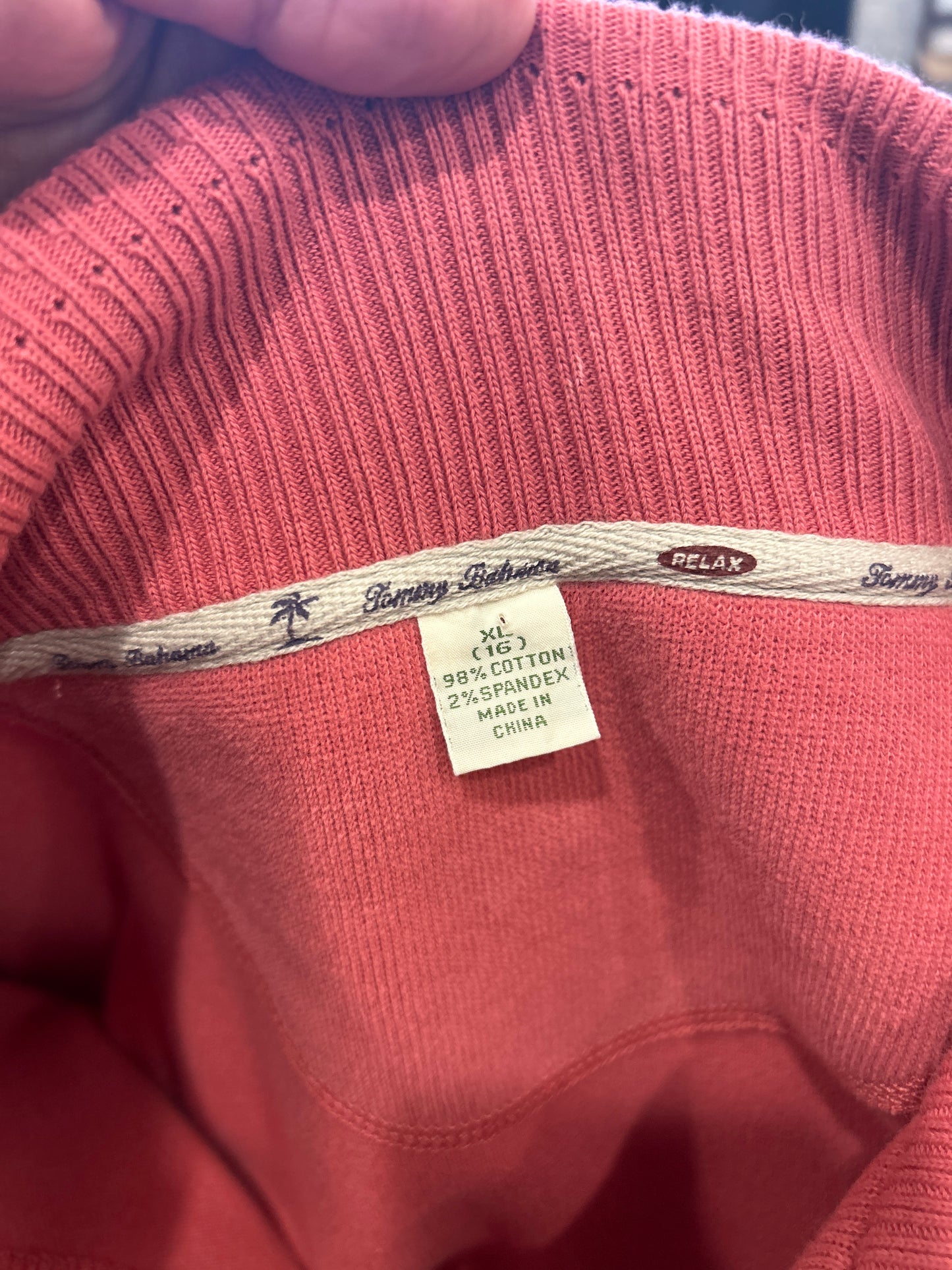 Vintage NWT Tommy Bahama Cotton sweater size XL