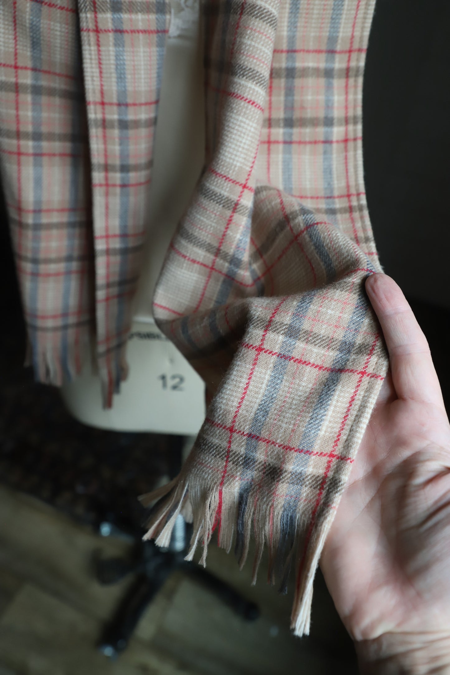 Vintage Pendleton wool scarf