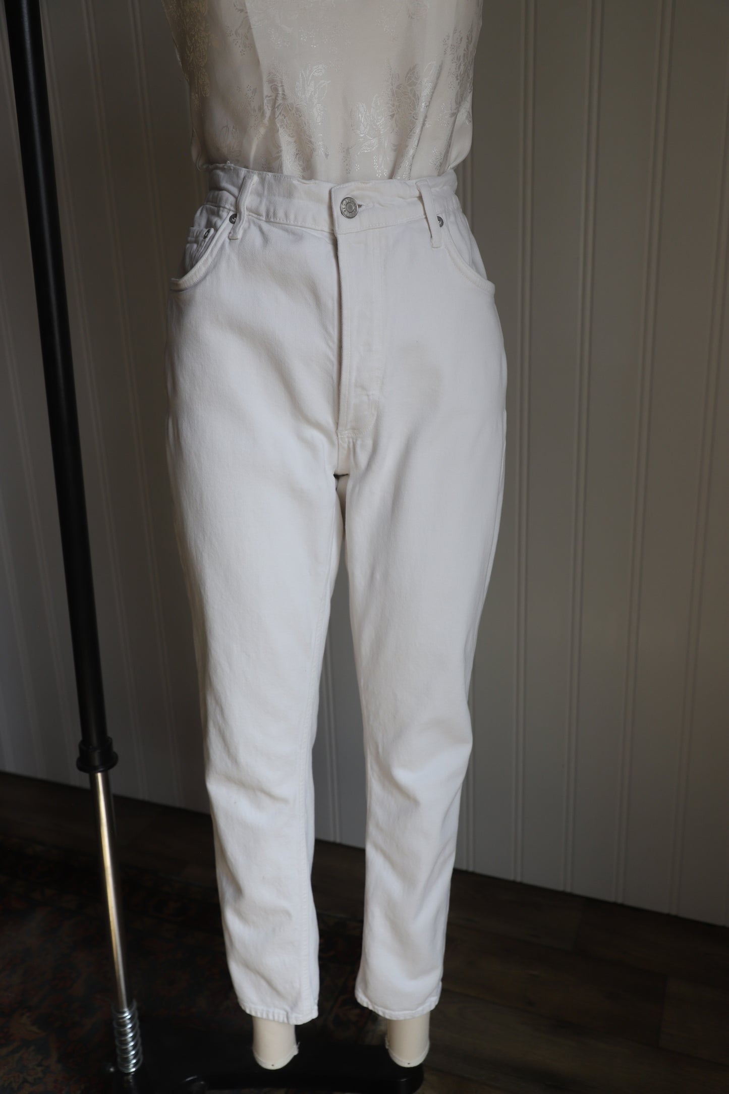 Agolde white denim size 29