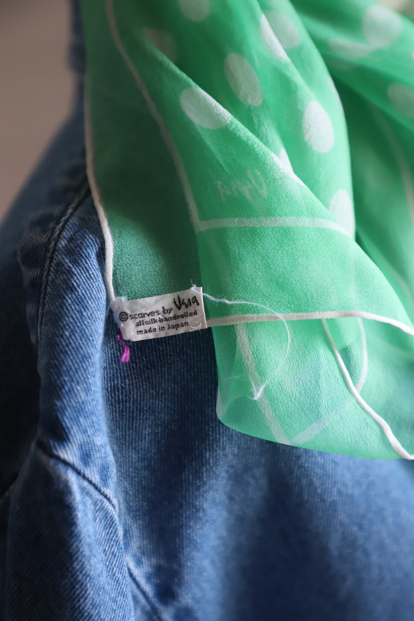 Vintage silk Vera scarf