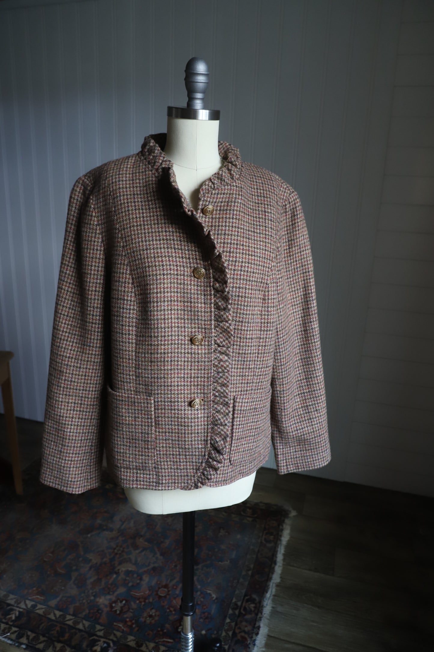 Talbots petites wool blend blazer size 16P