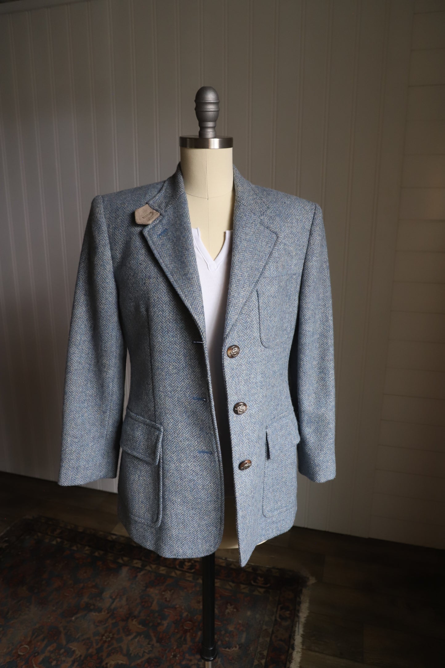 Vintage Ralph Lauren wool blazer size 4P