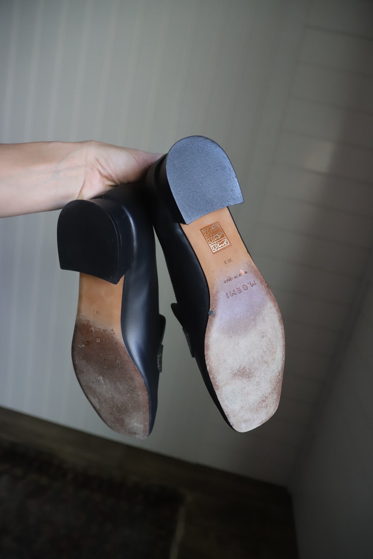 M. Gemi heeled loafers size 38.5