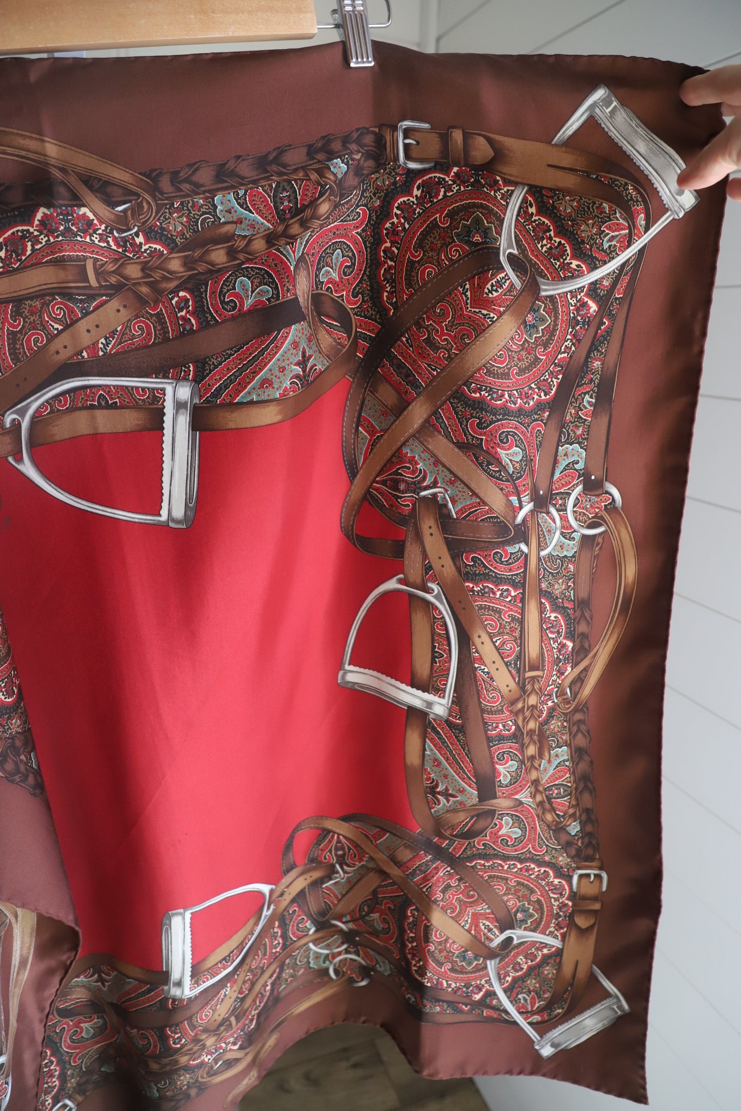 Ralph Lauren equestrian scarf