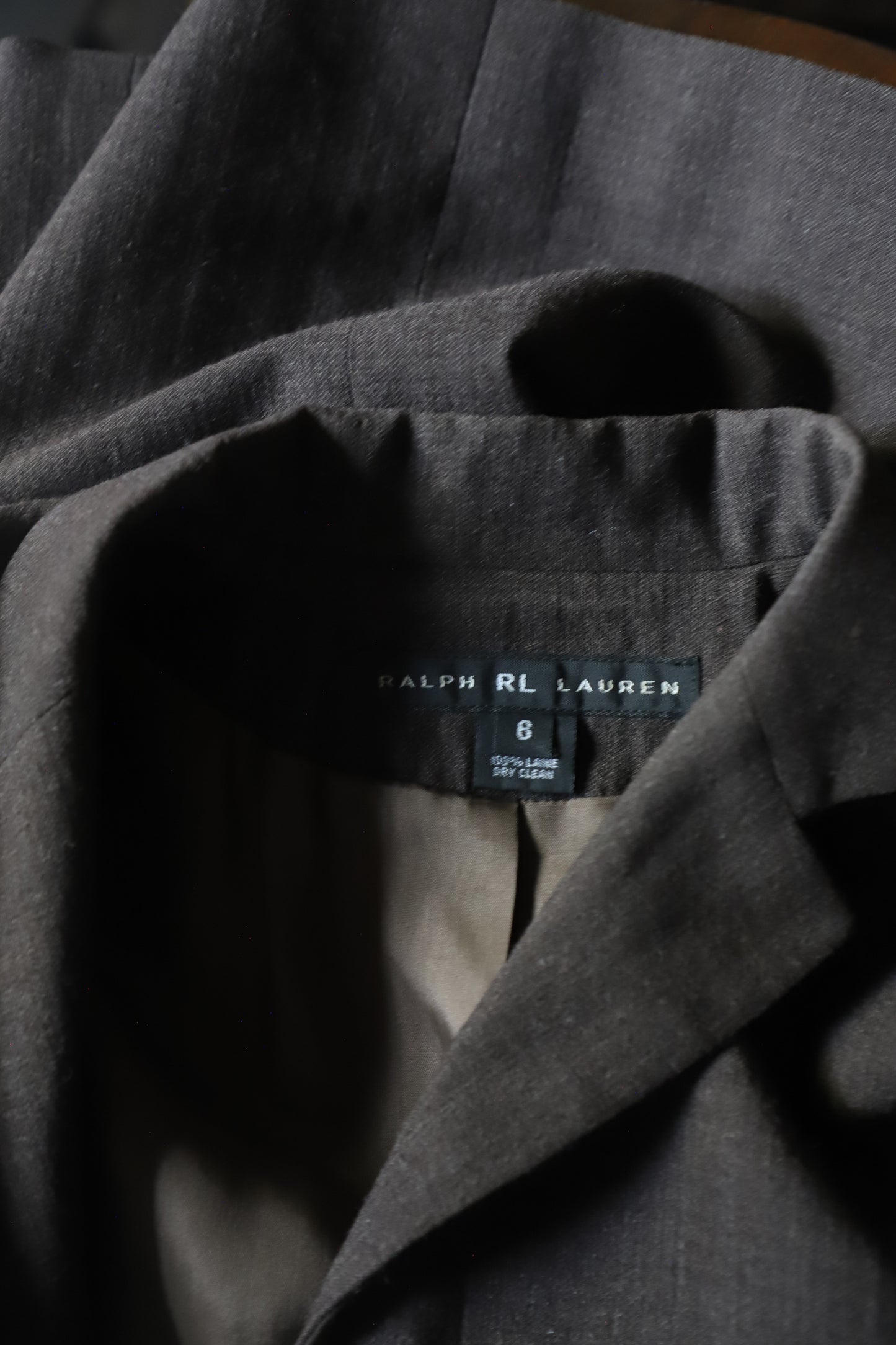 Black Label Ralph Lauren wool blazer size 6