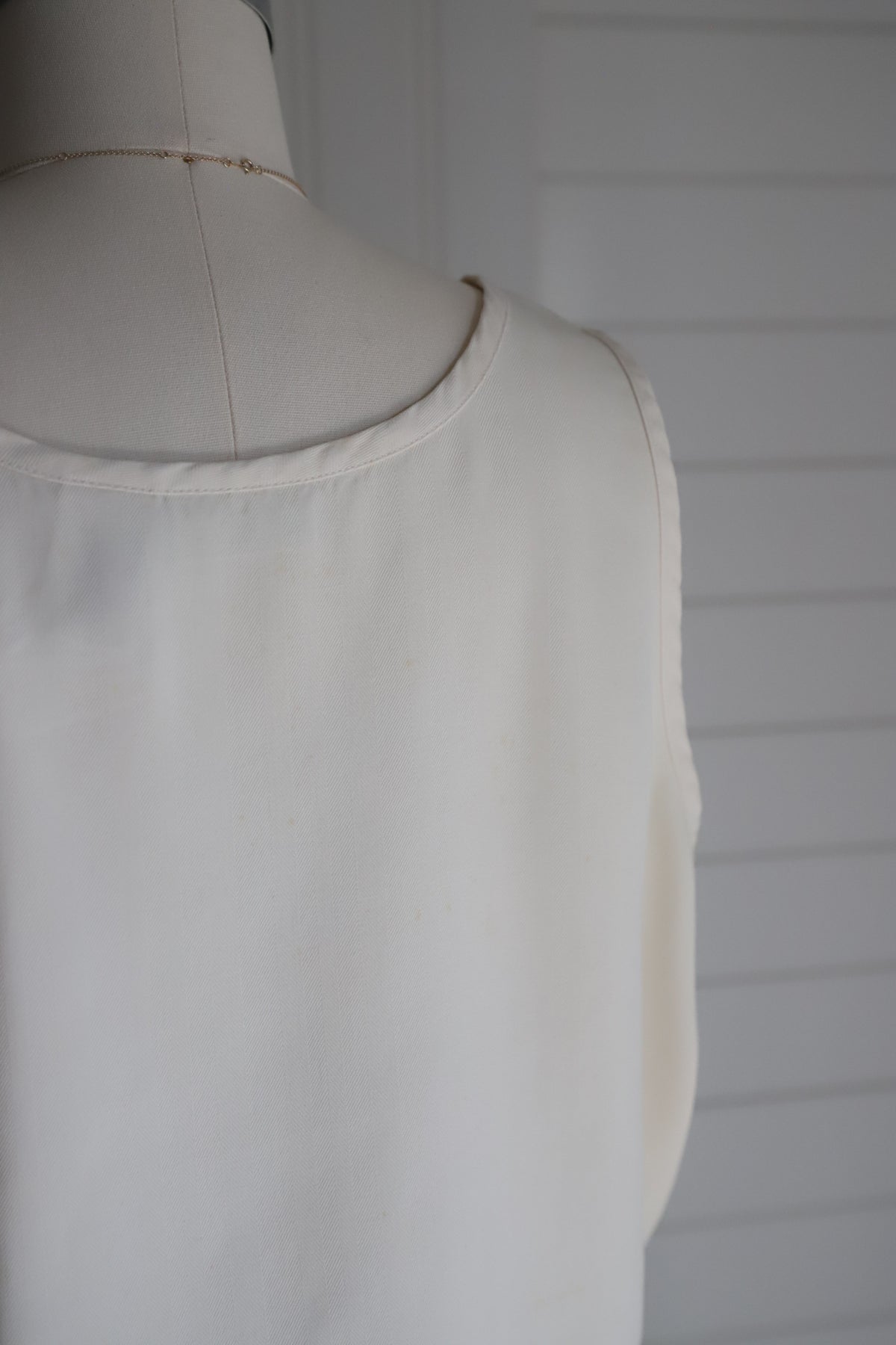 Vintage 90’ LLBean silk tank size L