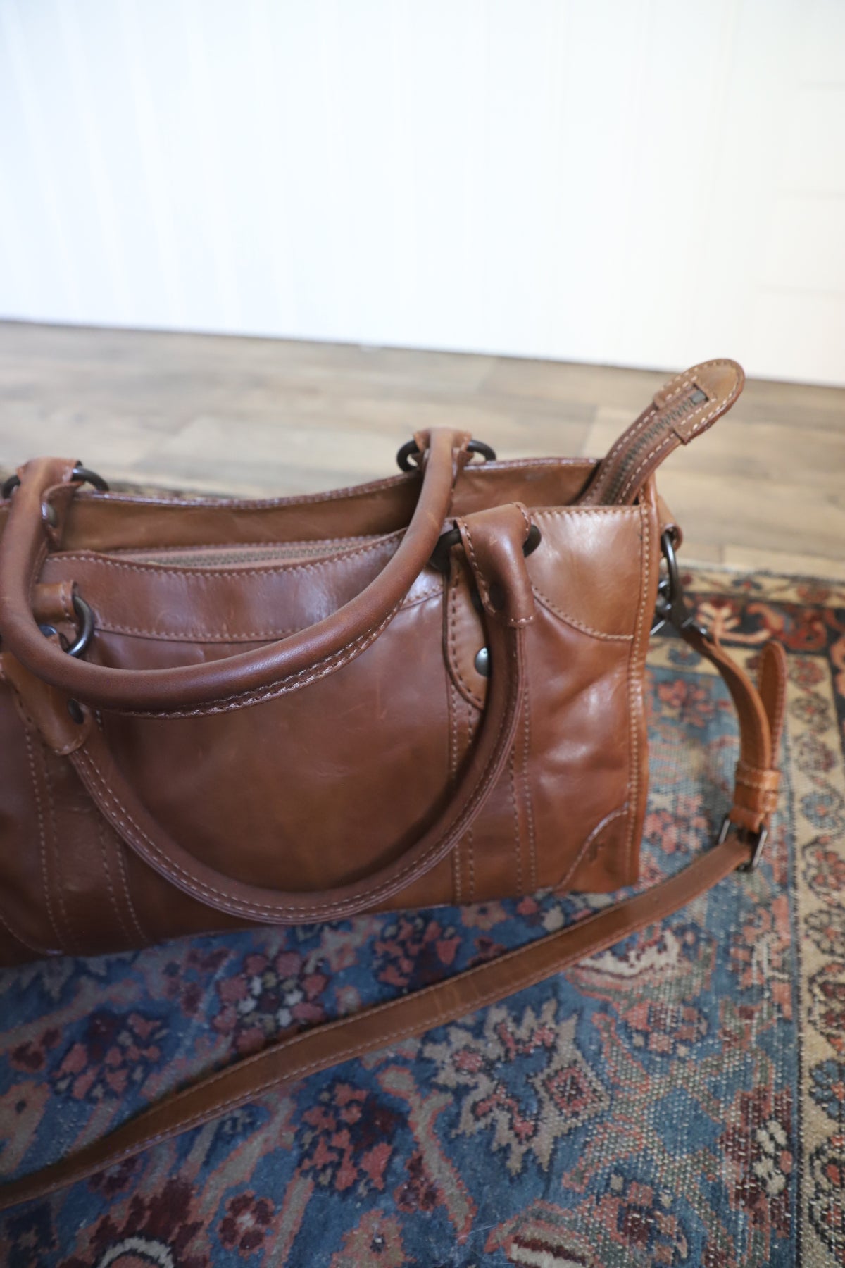 Frye Leather Melissa Satchel