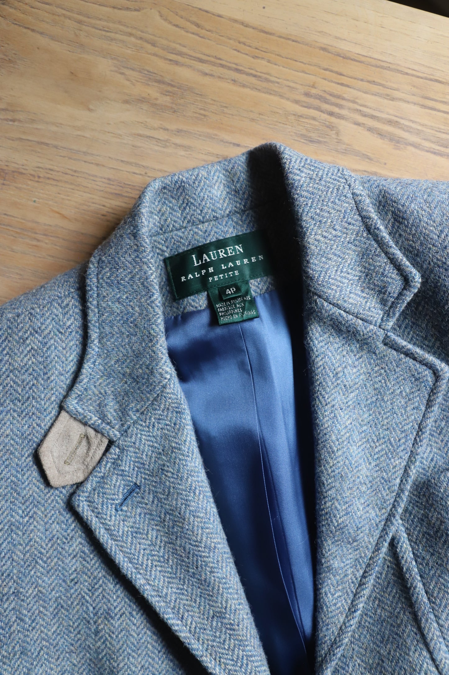 Vintage Ralph Lauren wool blazer size 4P