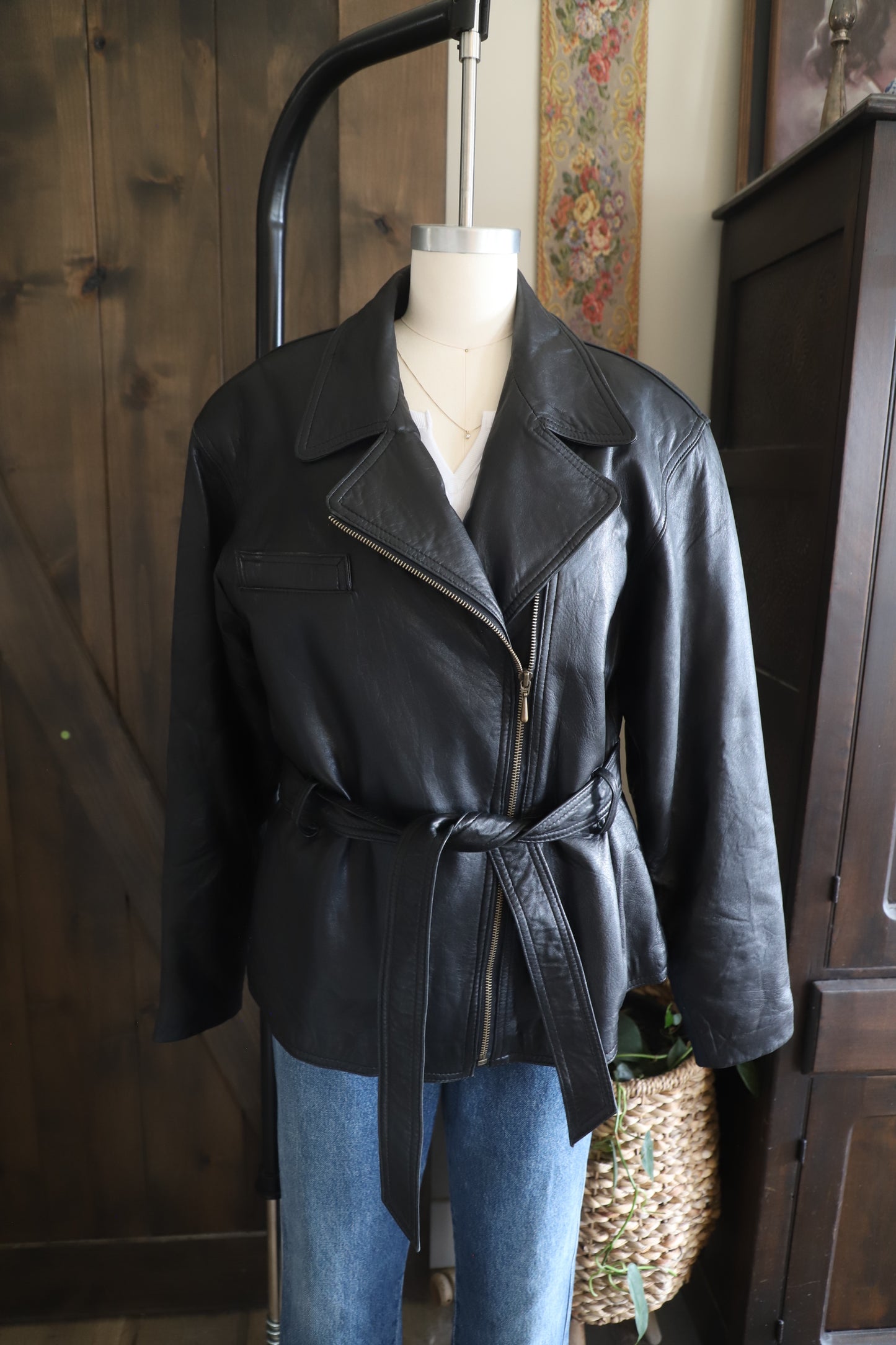 Vintage American Leather jacket size M/L