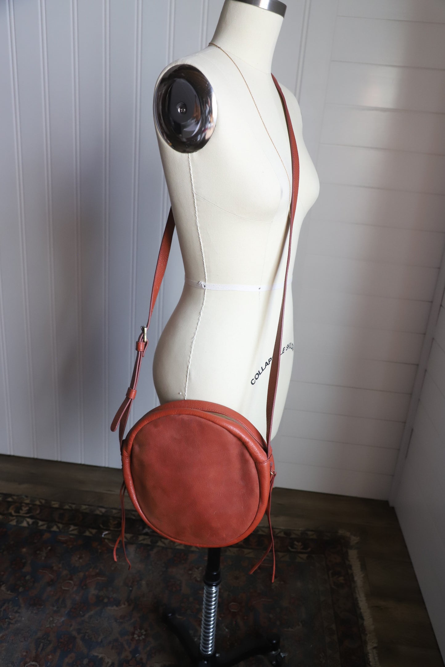Hobo Moon suede/leather crossbody