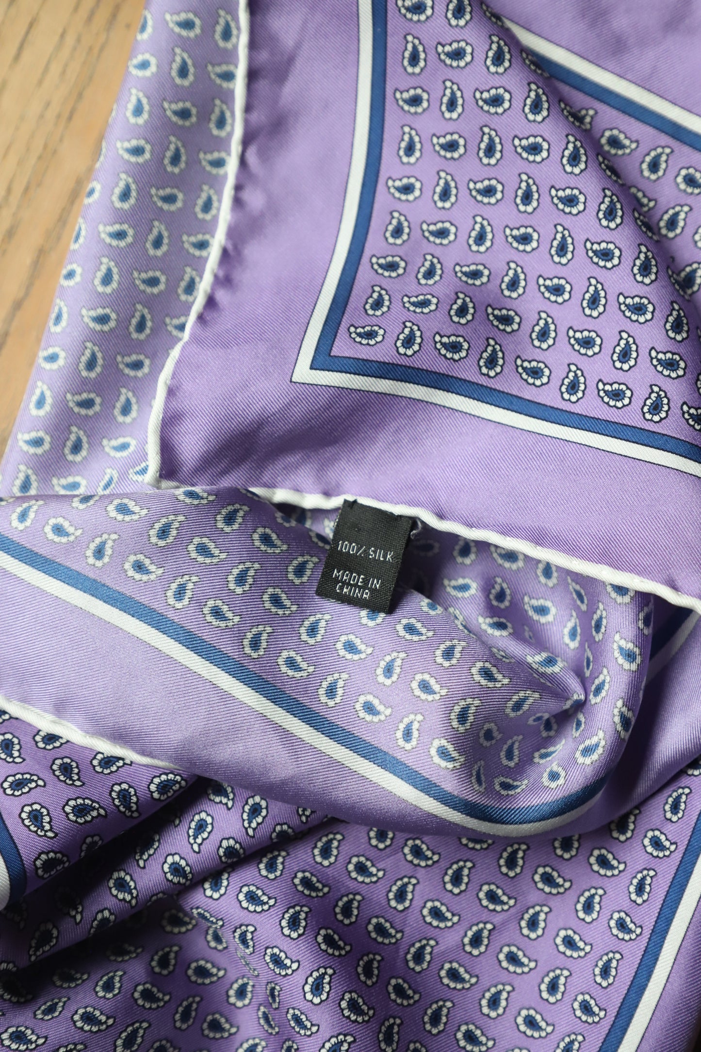 Small Vintage silk scarf