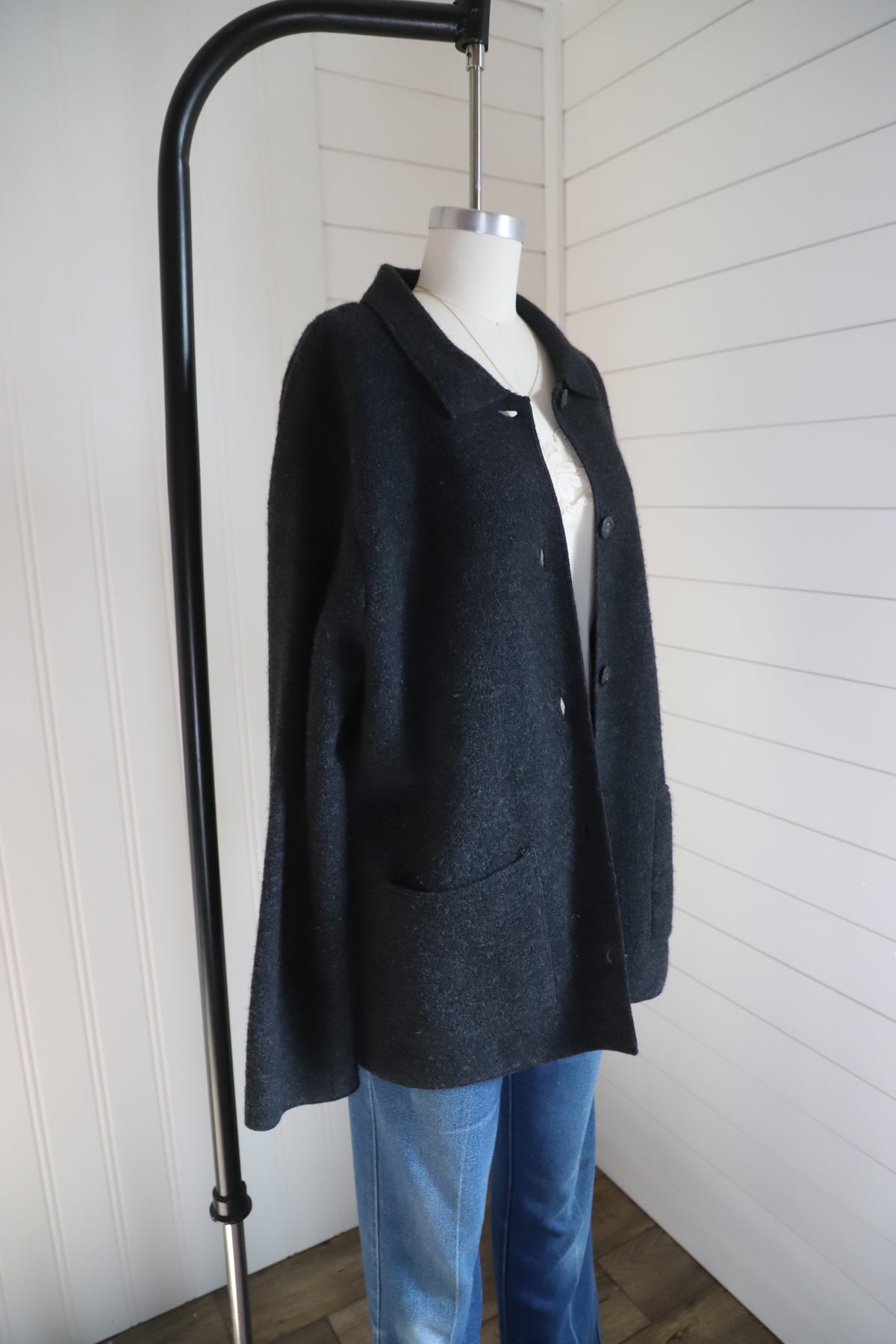 Vintage LLBean wool shacket size L