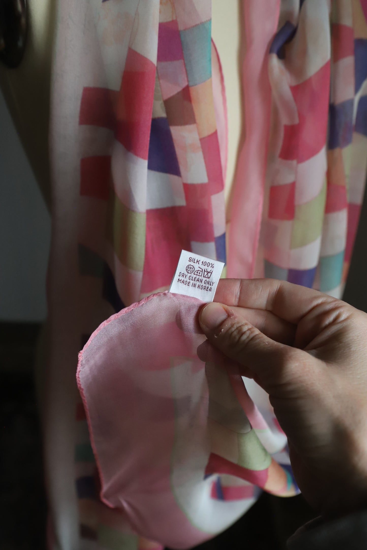 Colorful Korean Silk scarf