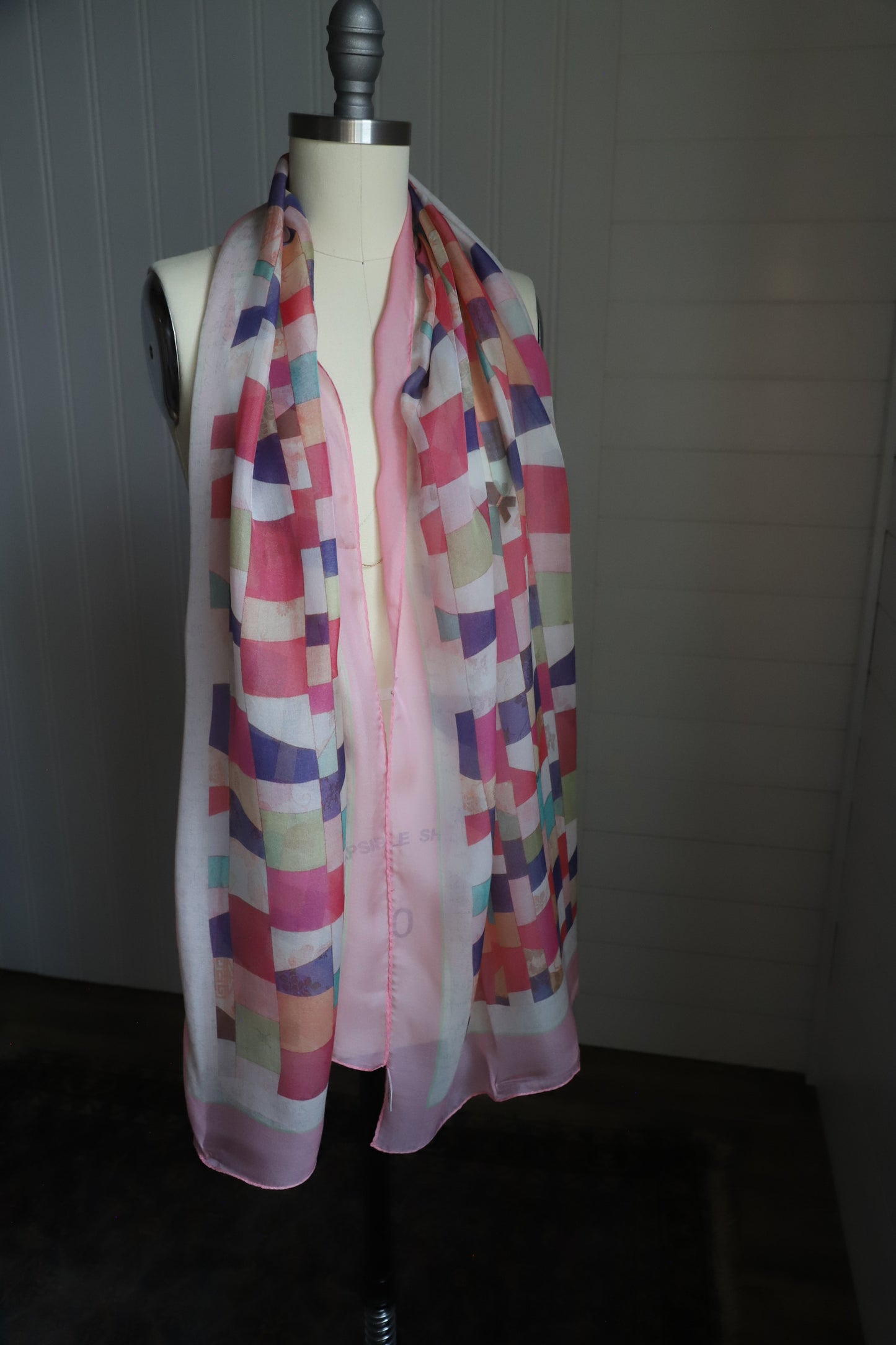 Colorful Korean Silk scarf