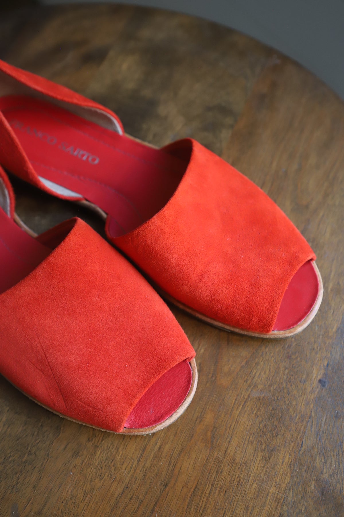 Vintage Franco Sarto suede flats