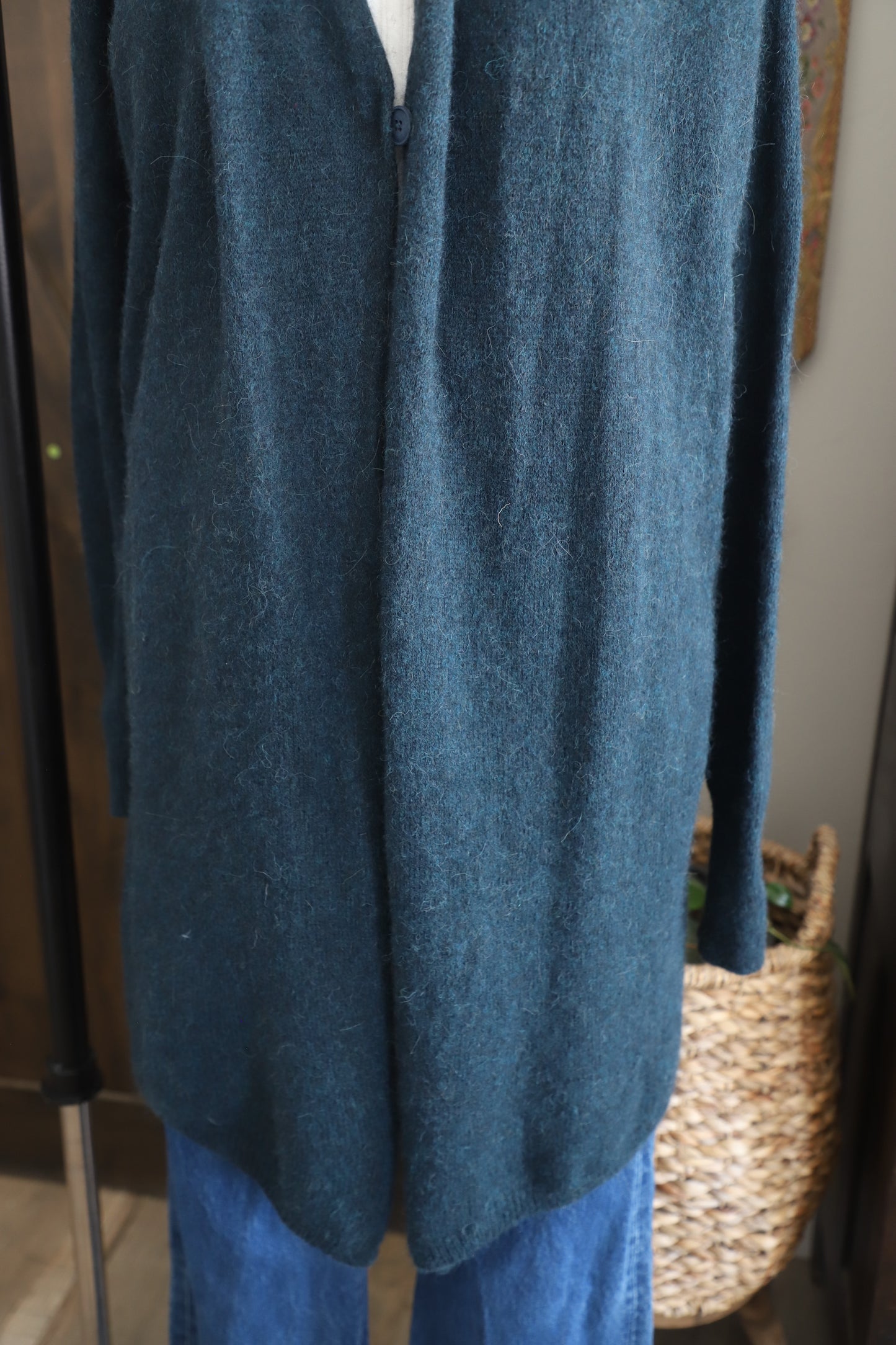 C.T. Plage Alpaca wool duster cardigan