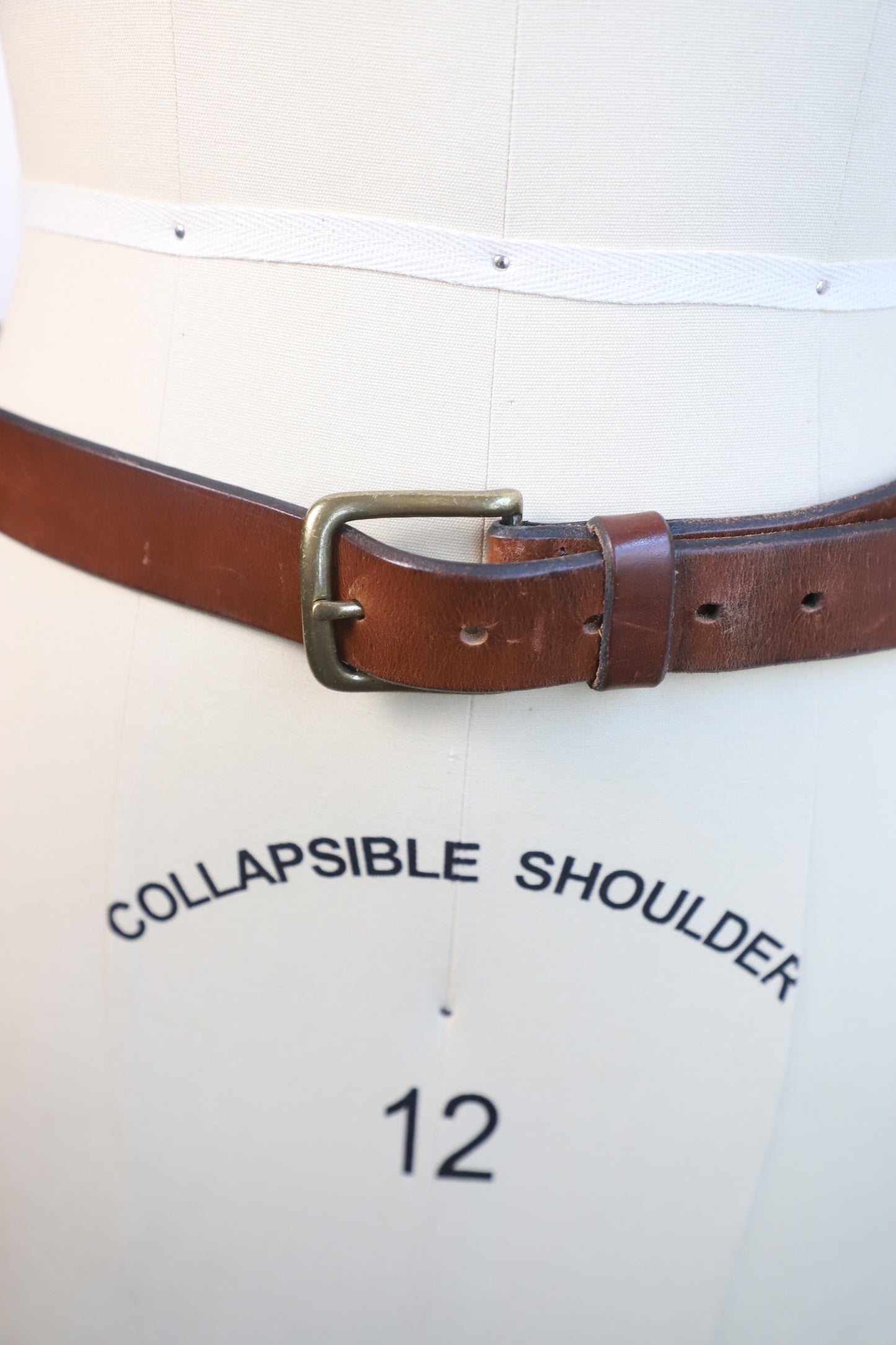 Vintage Eddie Bauer leather belt