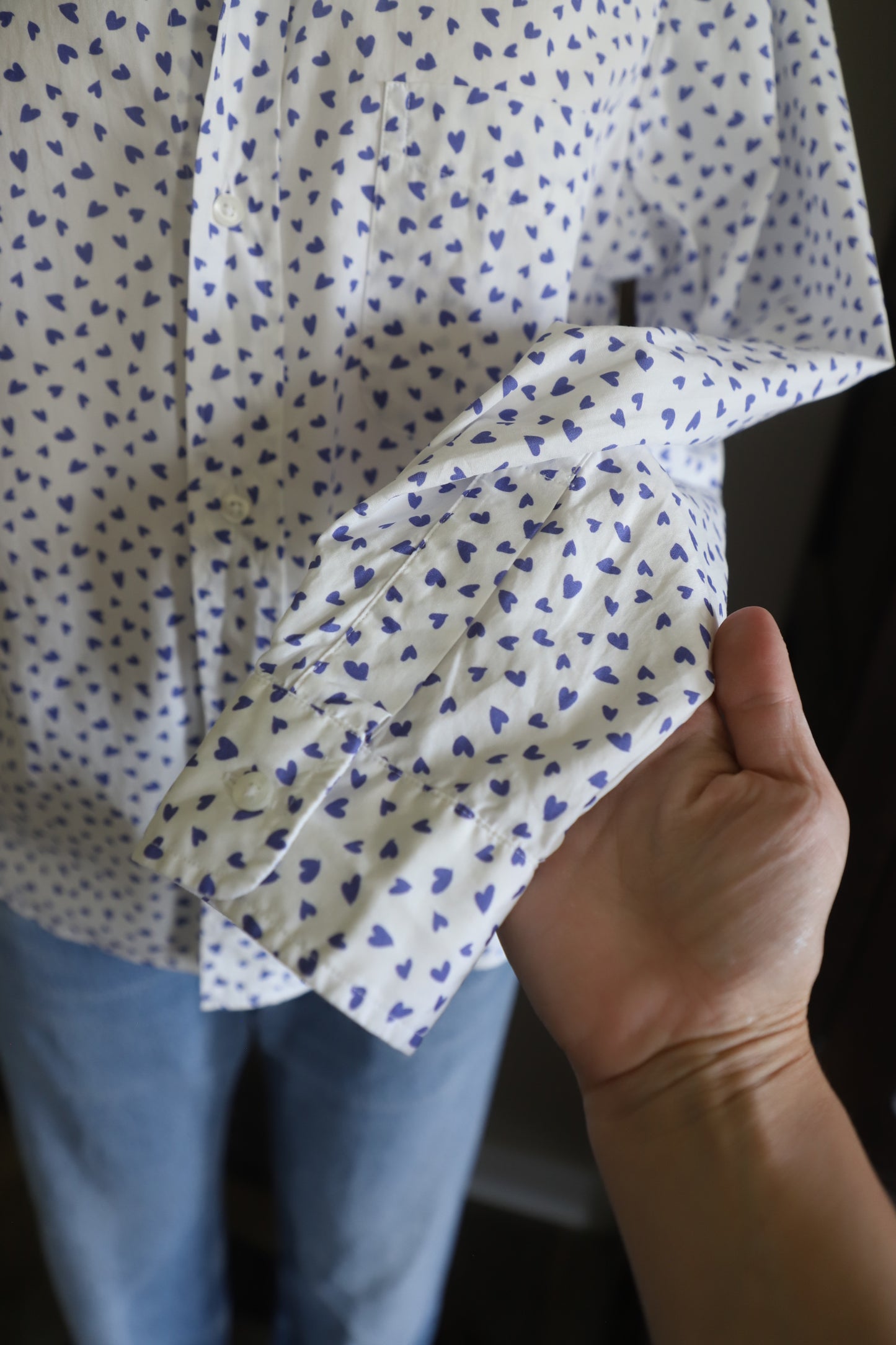 Frank and Eileen button down size S