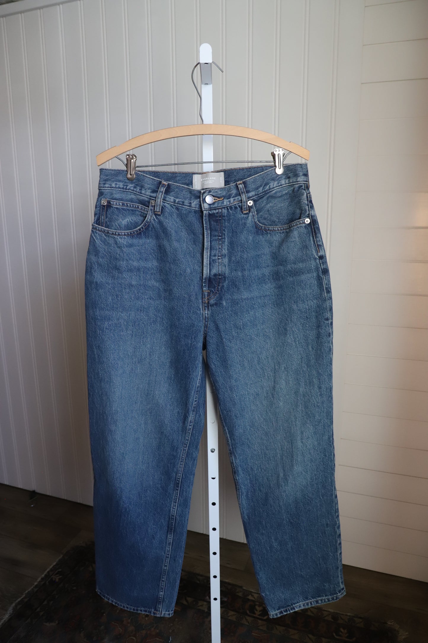 Everlane the 90’s Way High Jean, organic cotton size 31 Long