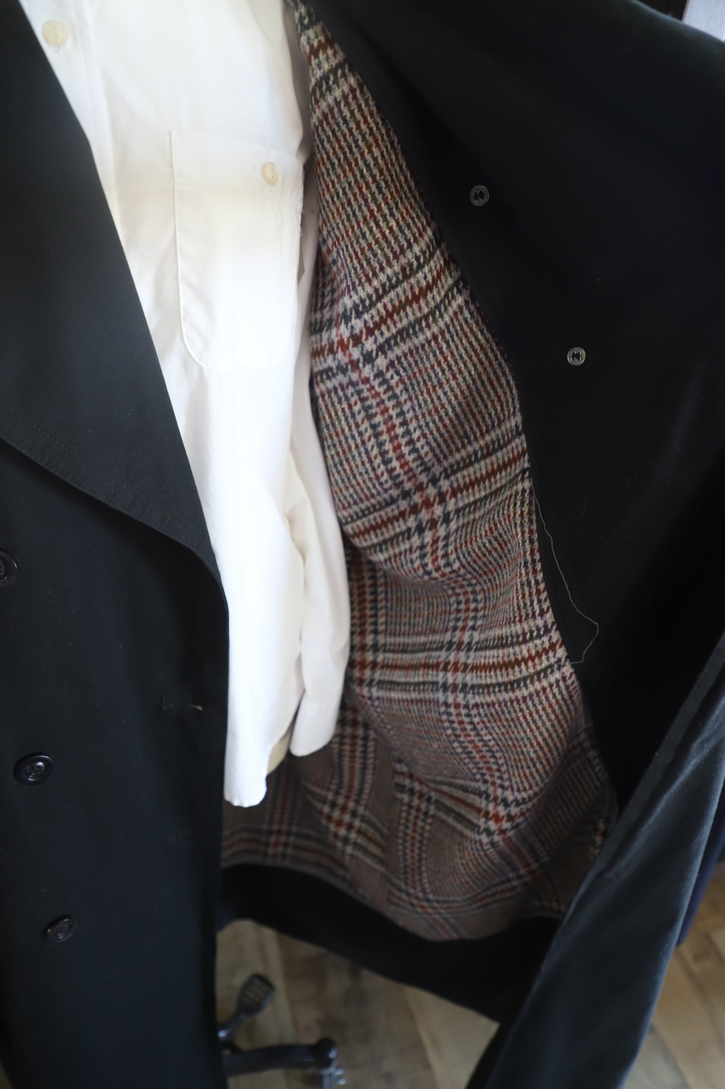 Vintage London Fog lined trench size 10