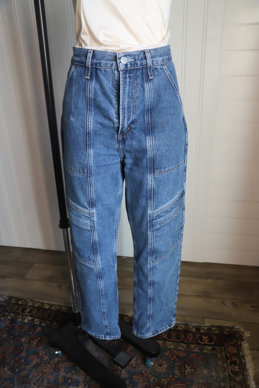 Agolde cargo denim size 28