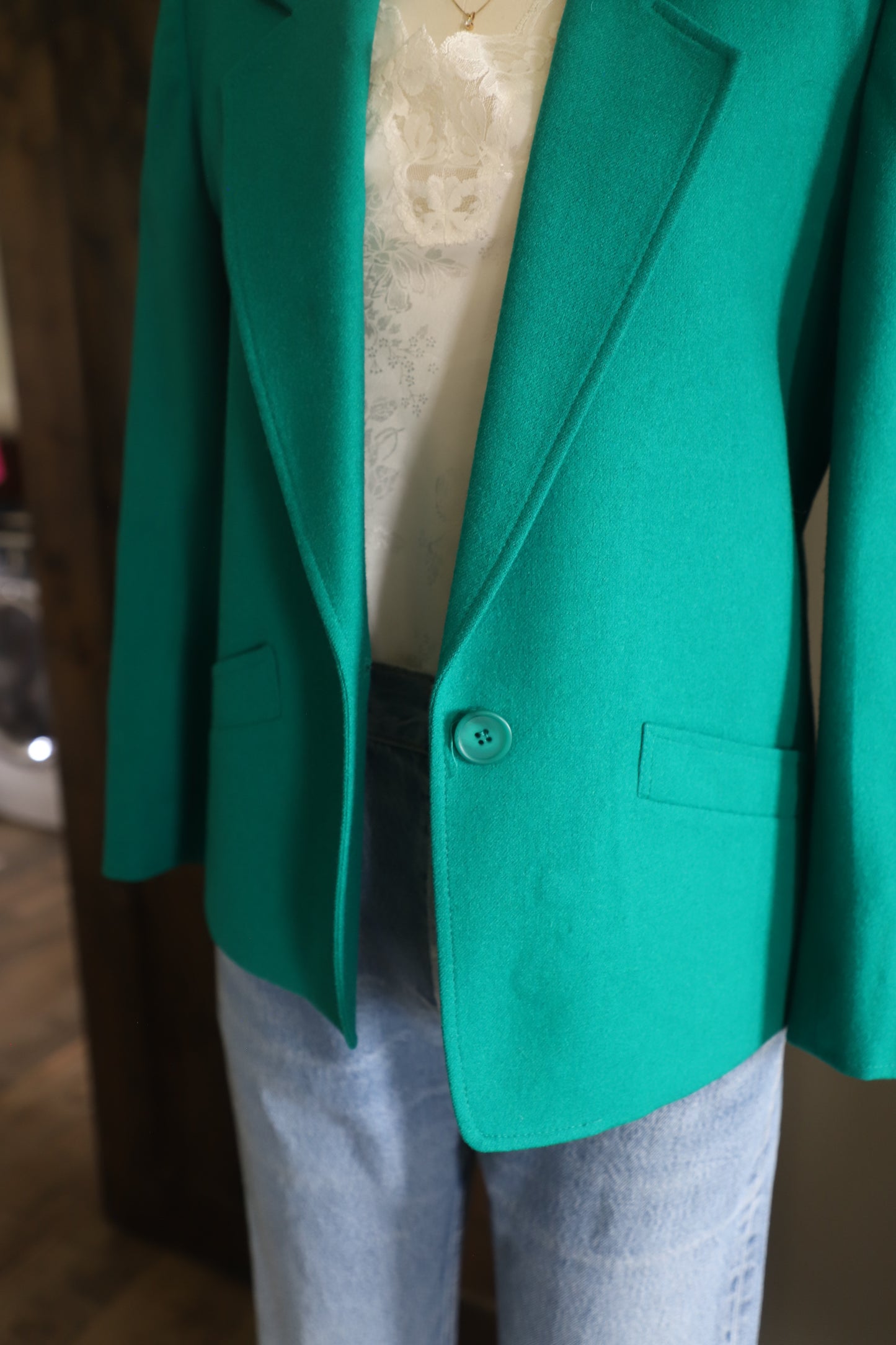 Vintage Pendleton wool blazer, Petite 4