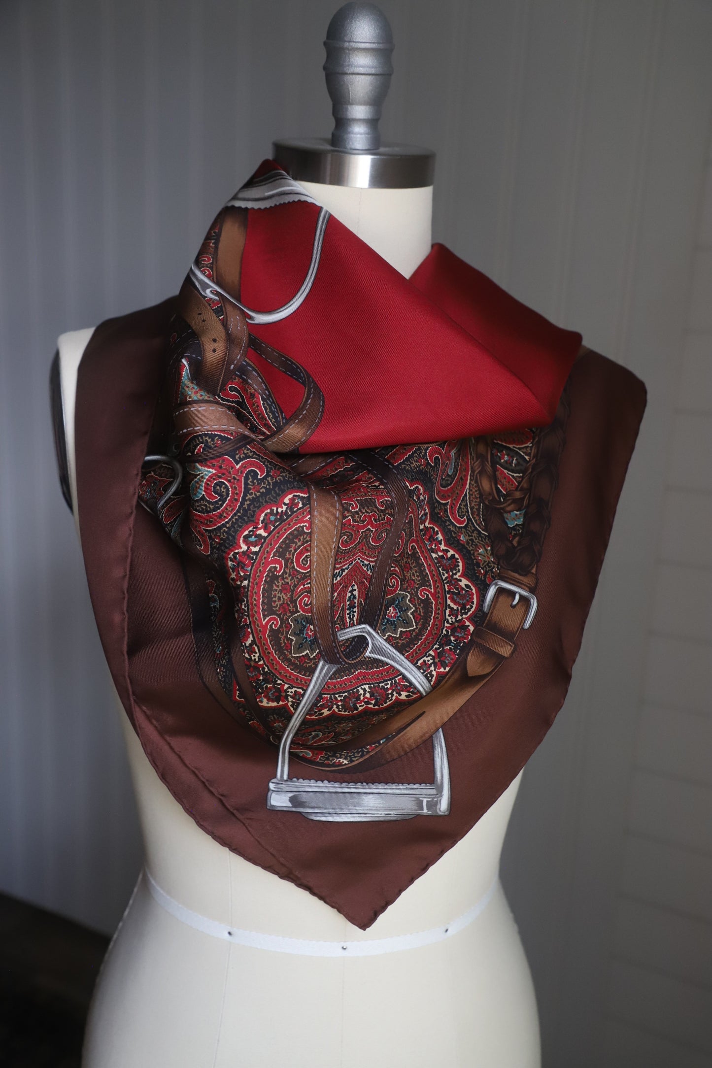 Ralph Lauren equestrian scarf