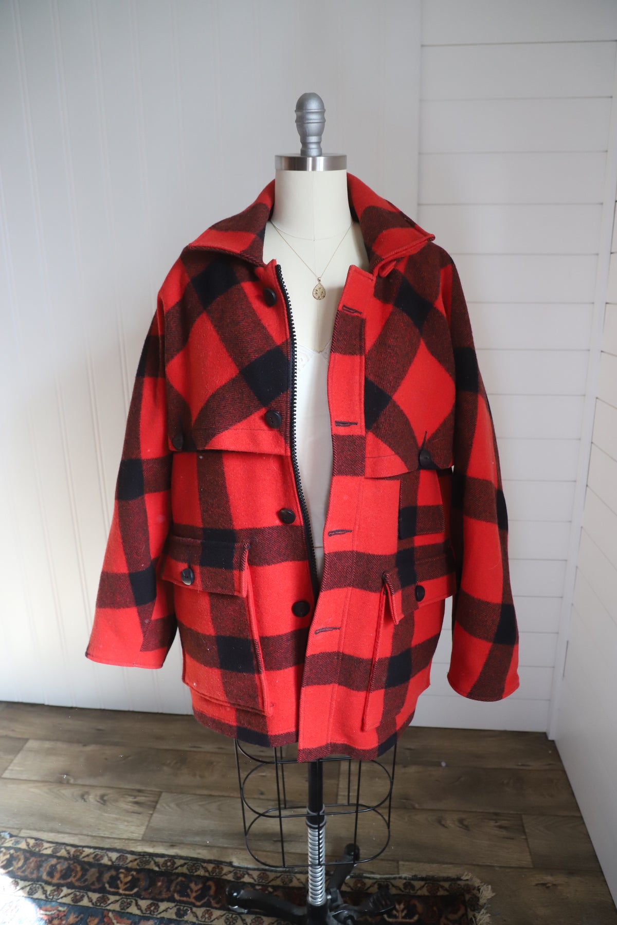 Vintage Eddie Bauer wool/down coat