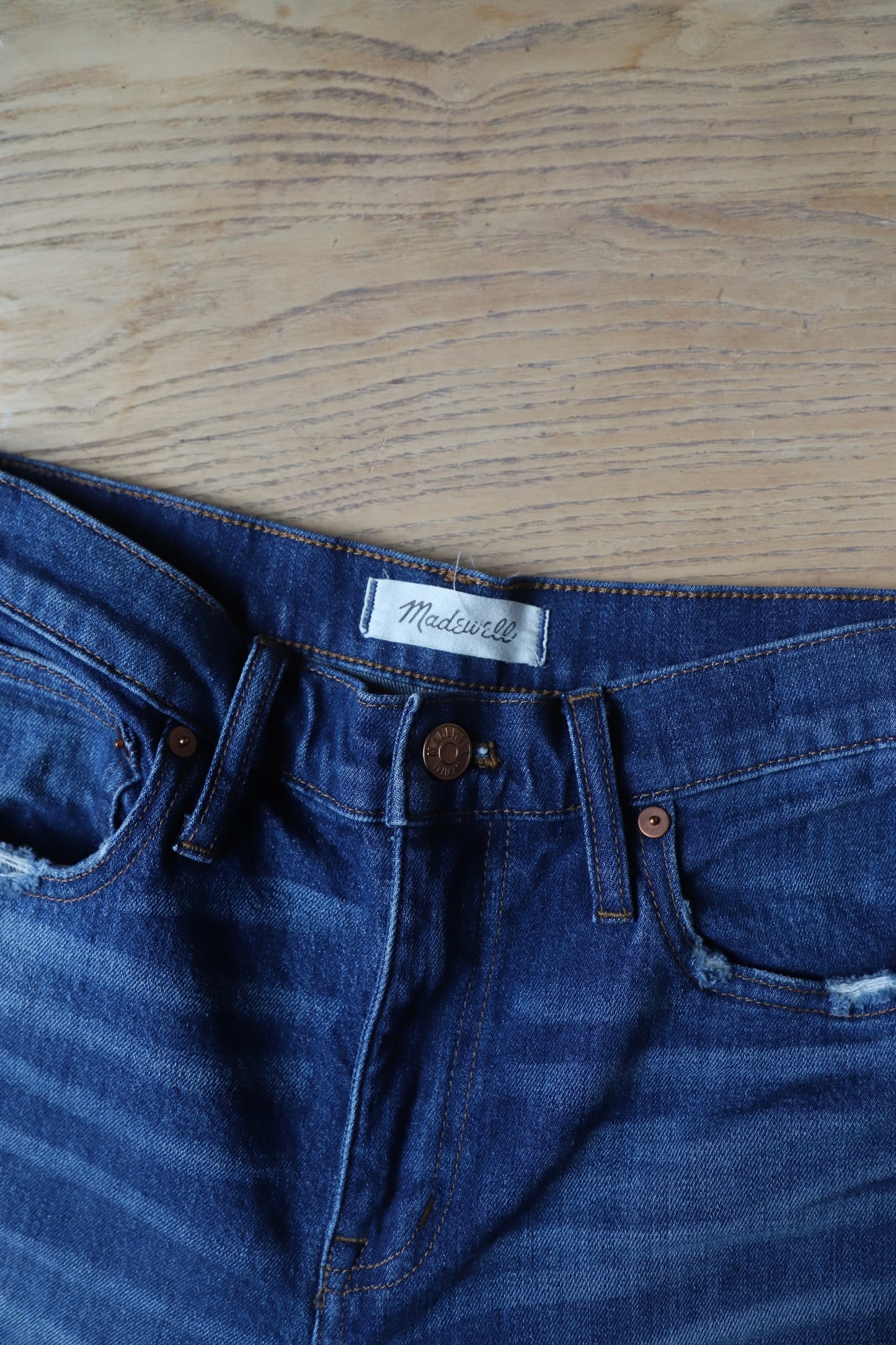 Madewell The Highrise Slim Boy Jean size 26