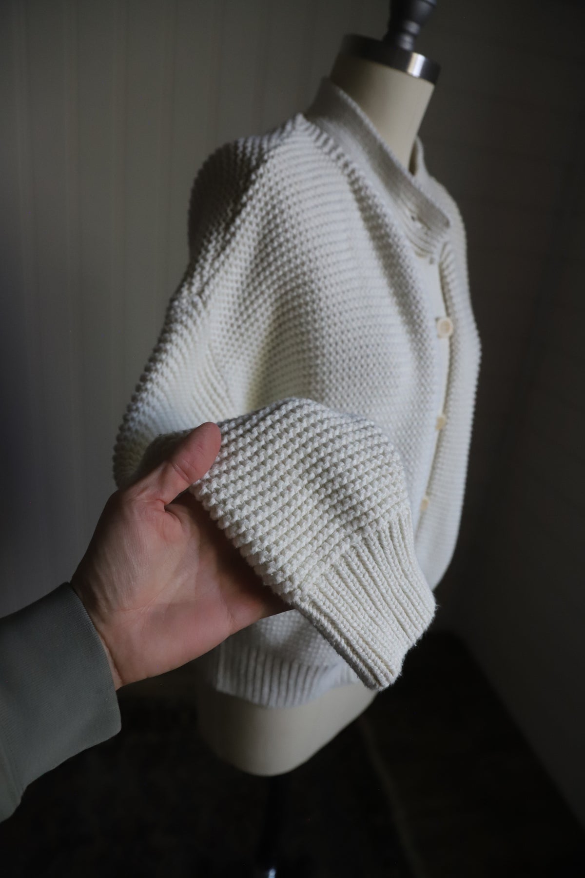 Alex Mill Nico crewneck cardigan size small