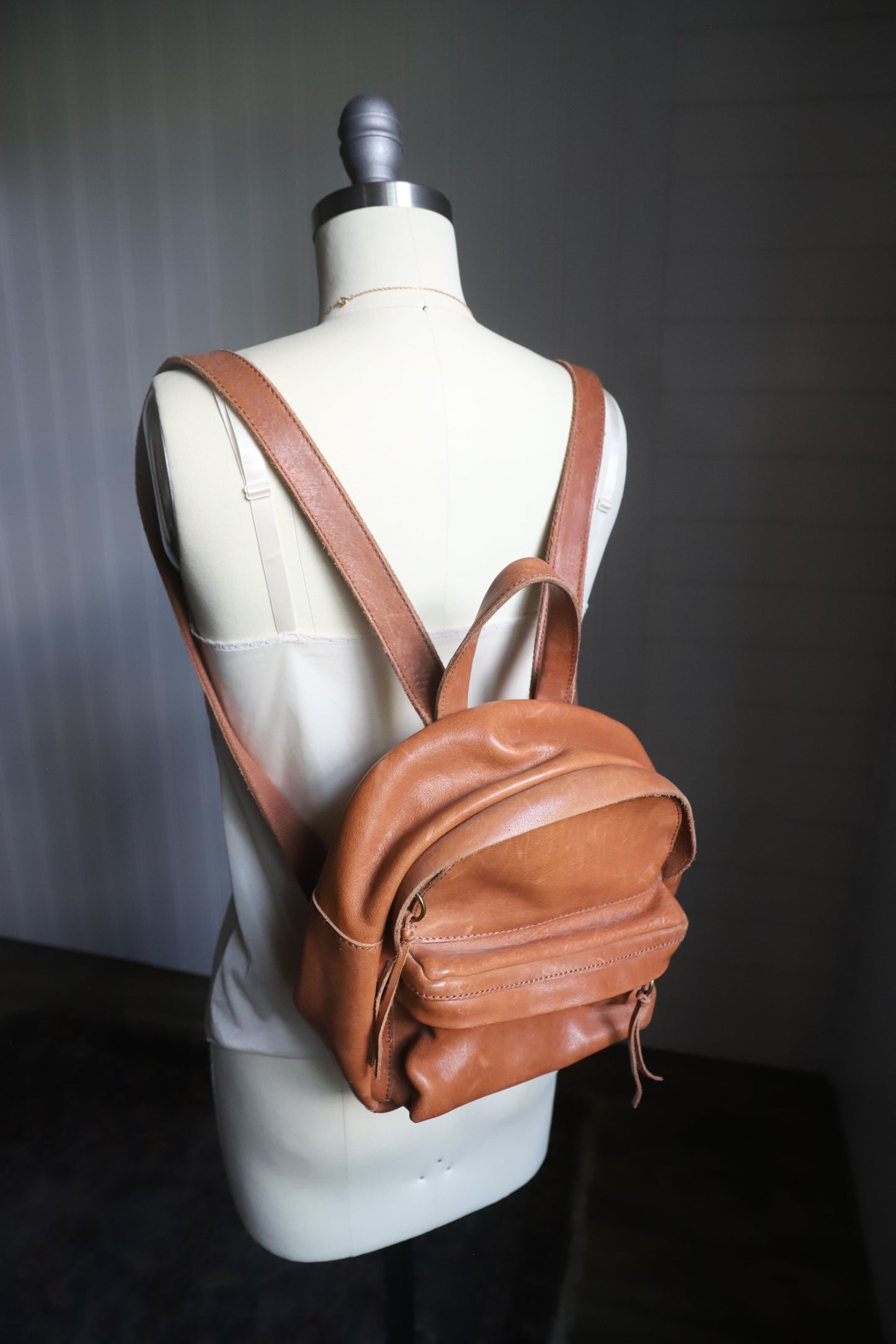 Madewell all leather backpack
