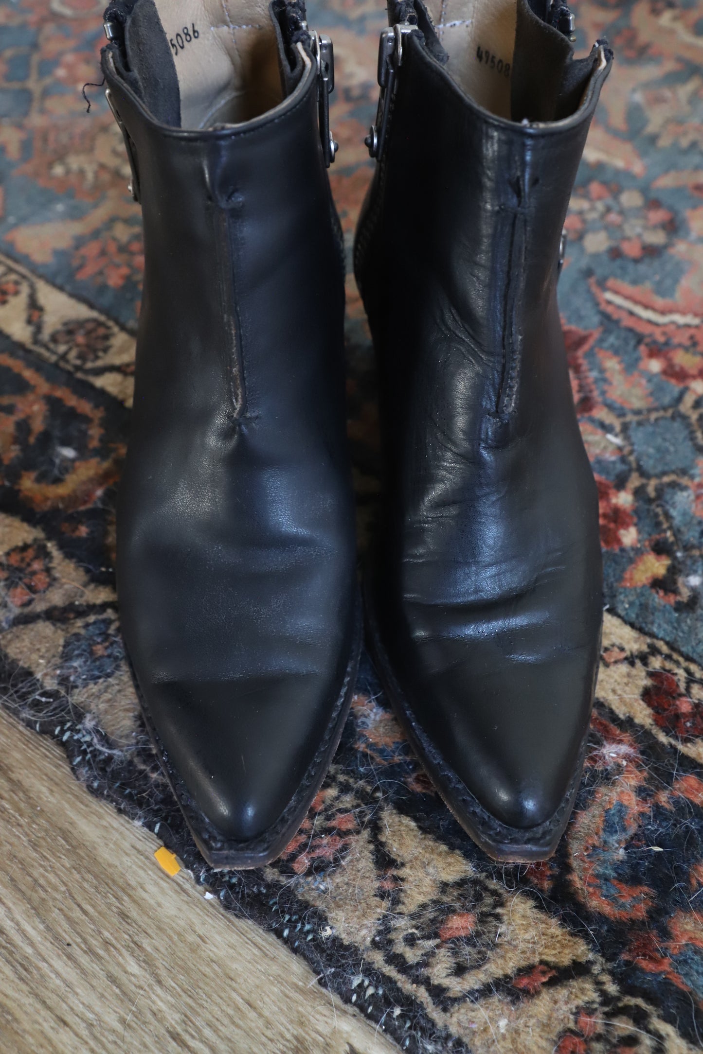 Frye Sacha Moto Short boots size 8