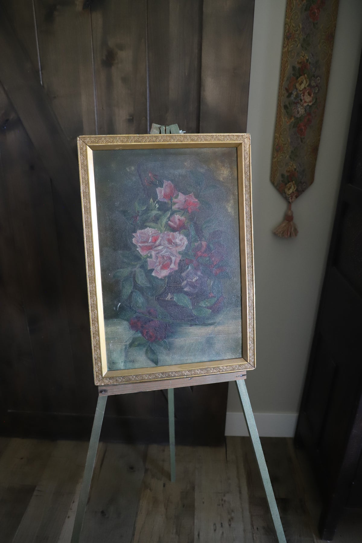 Antique 1902 original painting