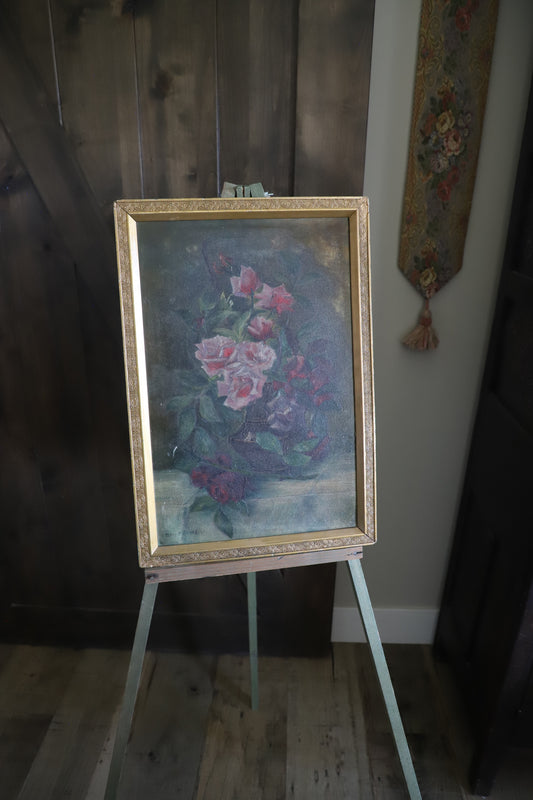 Antique 1902 original painting