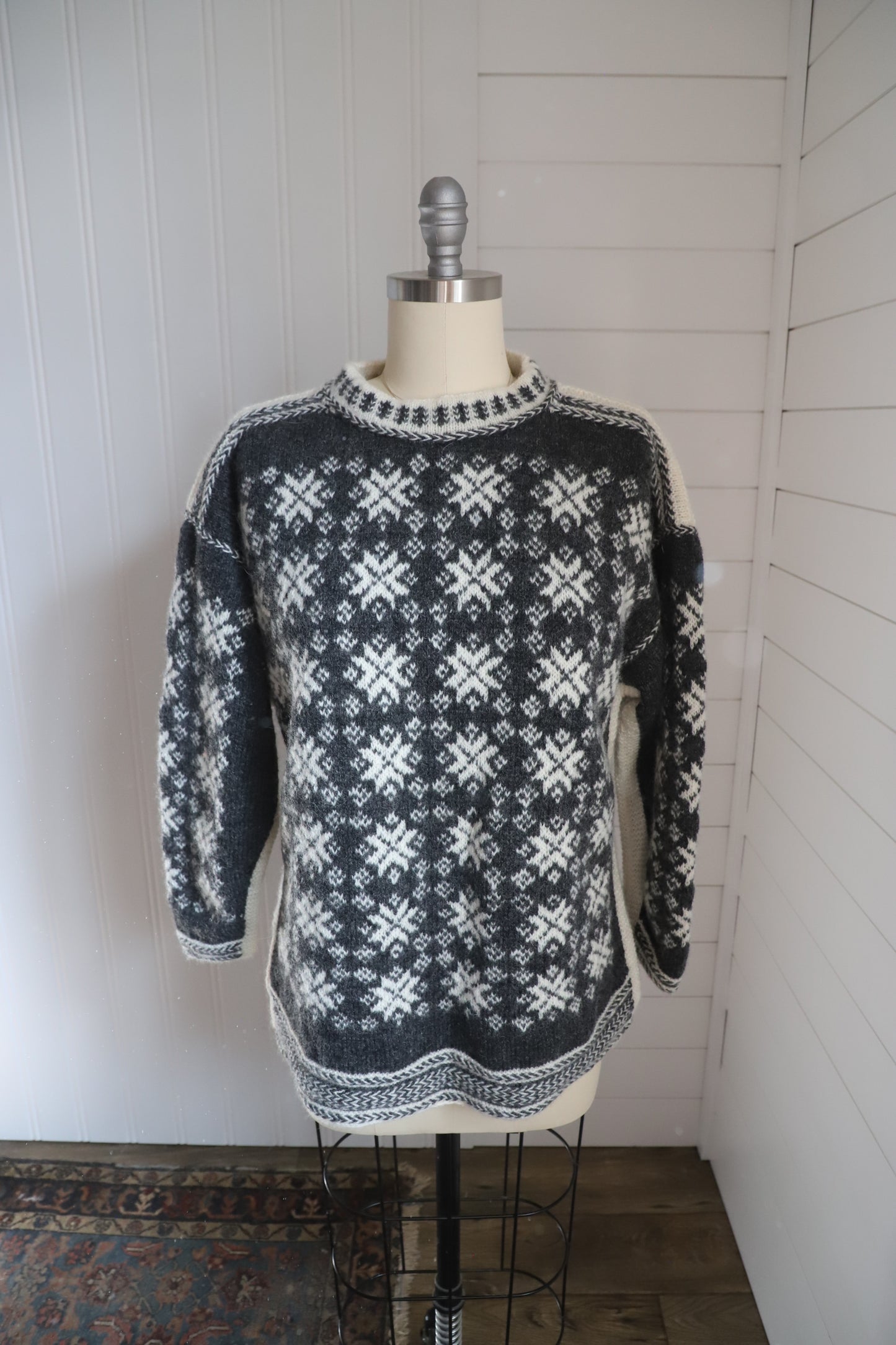 Vintage handmade wool sweater