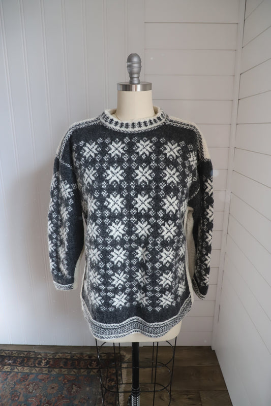 Vintage handmade wool sweater