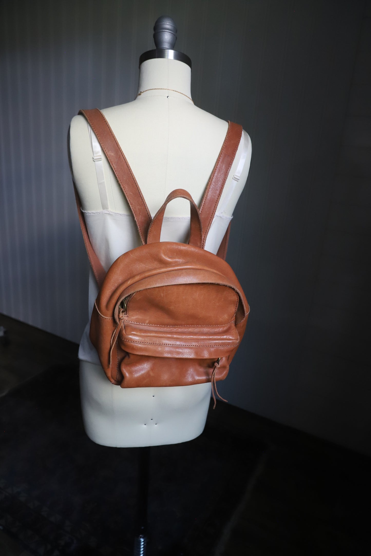 Madewell all leather backpack