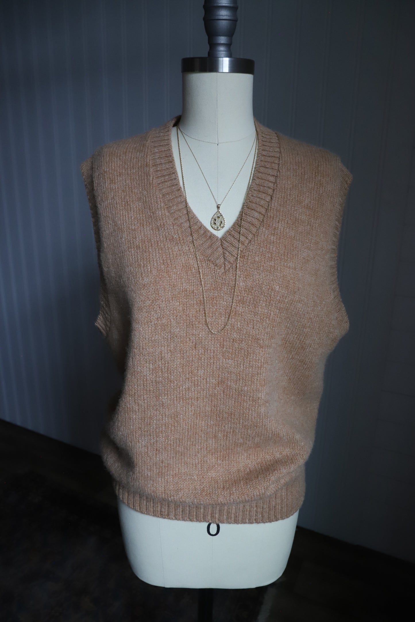 Vintage Shetland wool vest