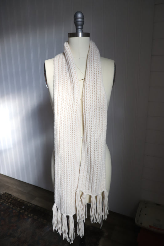 Y2k Woven Cashmere Scarf