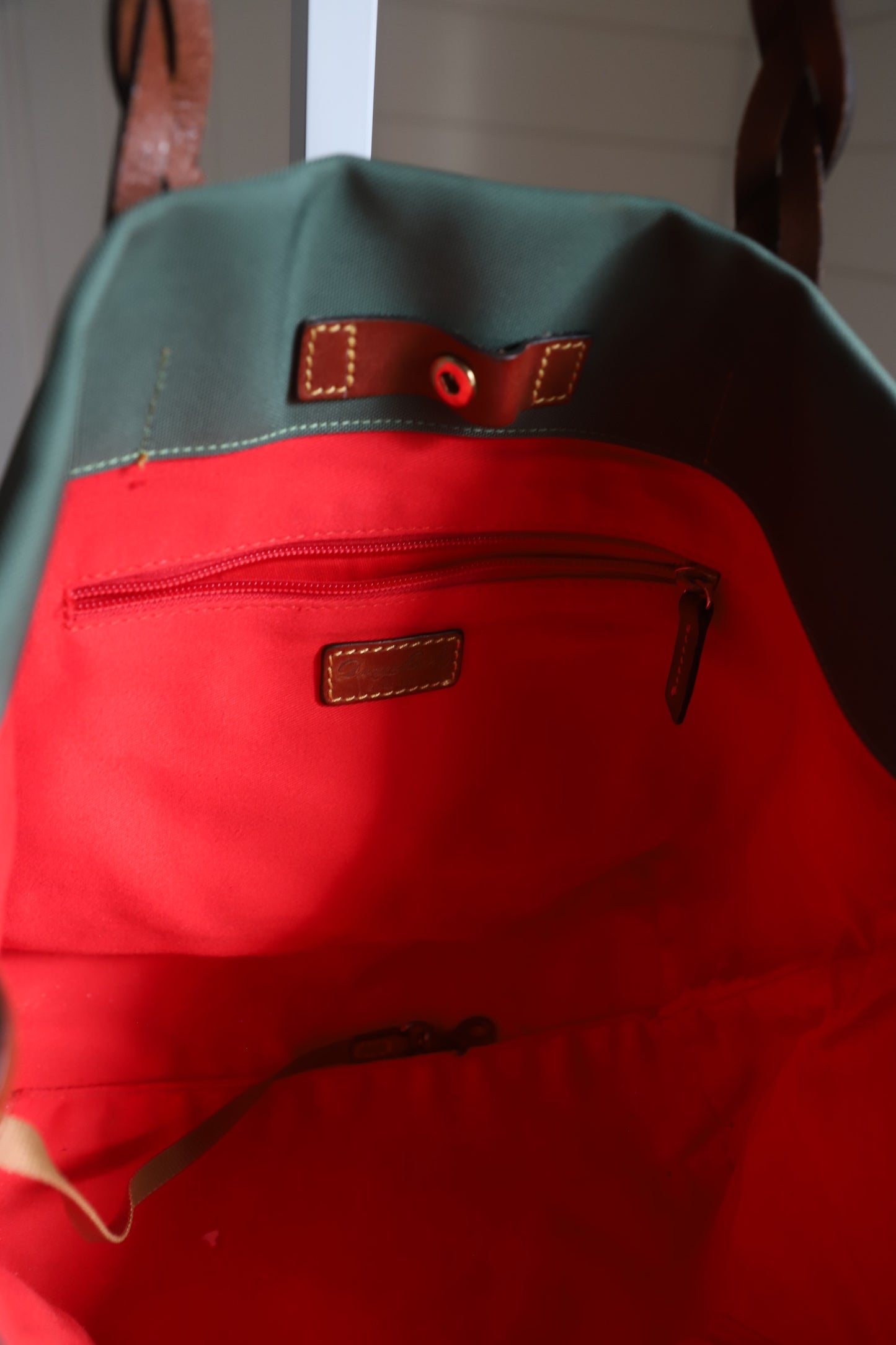 Dooney and Bourke Nylon+leather tote bag