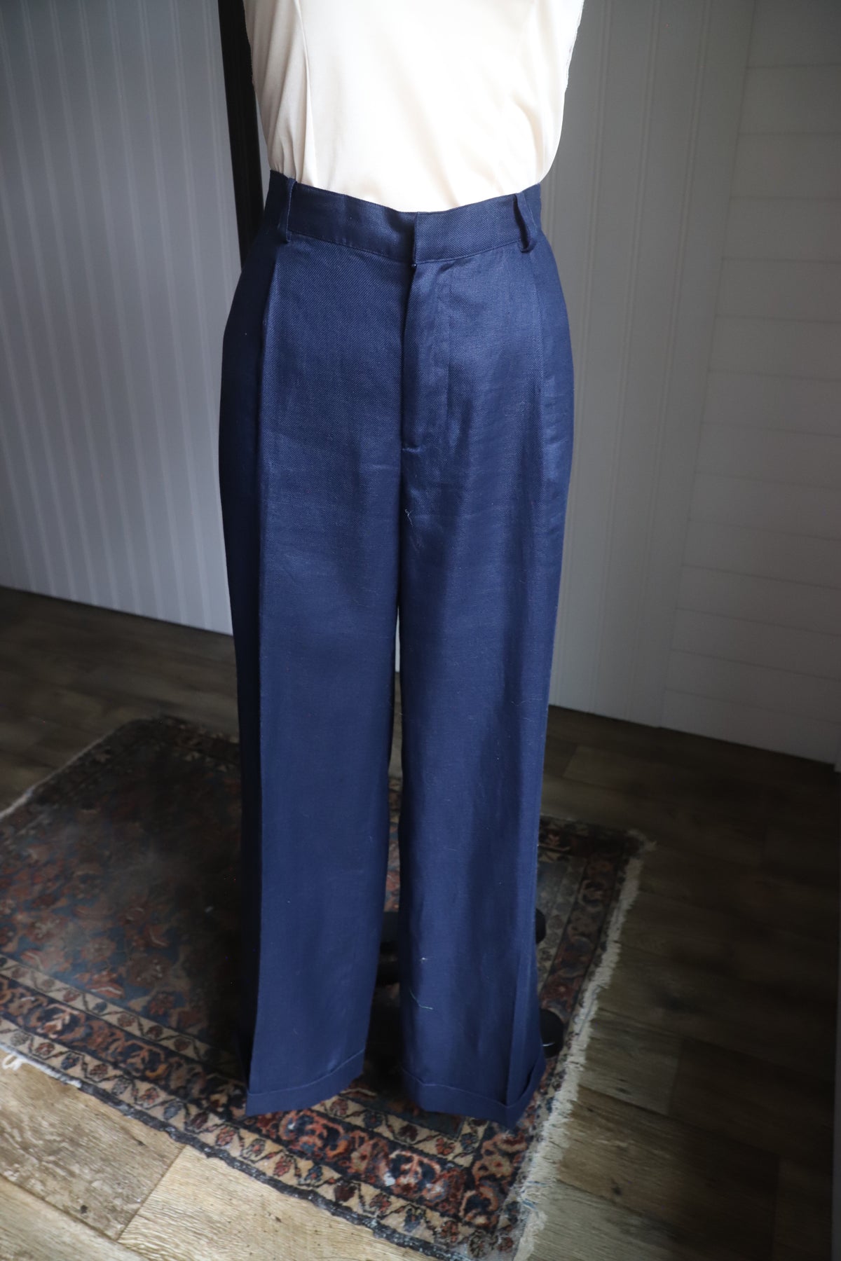Vintage Ralph Lauren linen trousers size 6