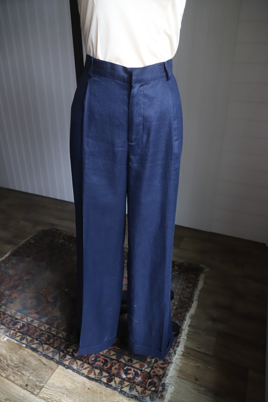 Vintage Ralph Lauren linen trousers size 6