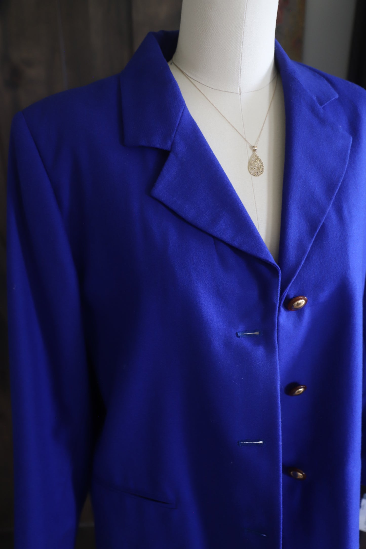 NWT vintage wool blazer size 12