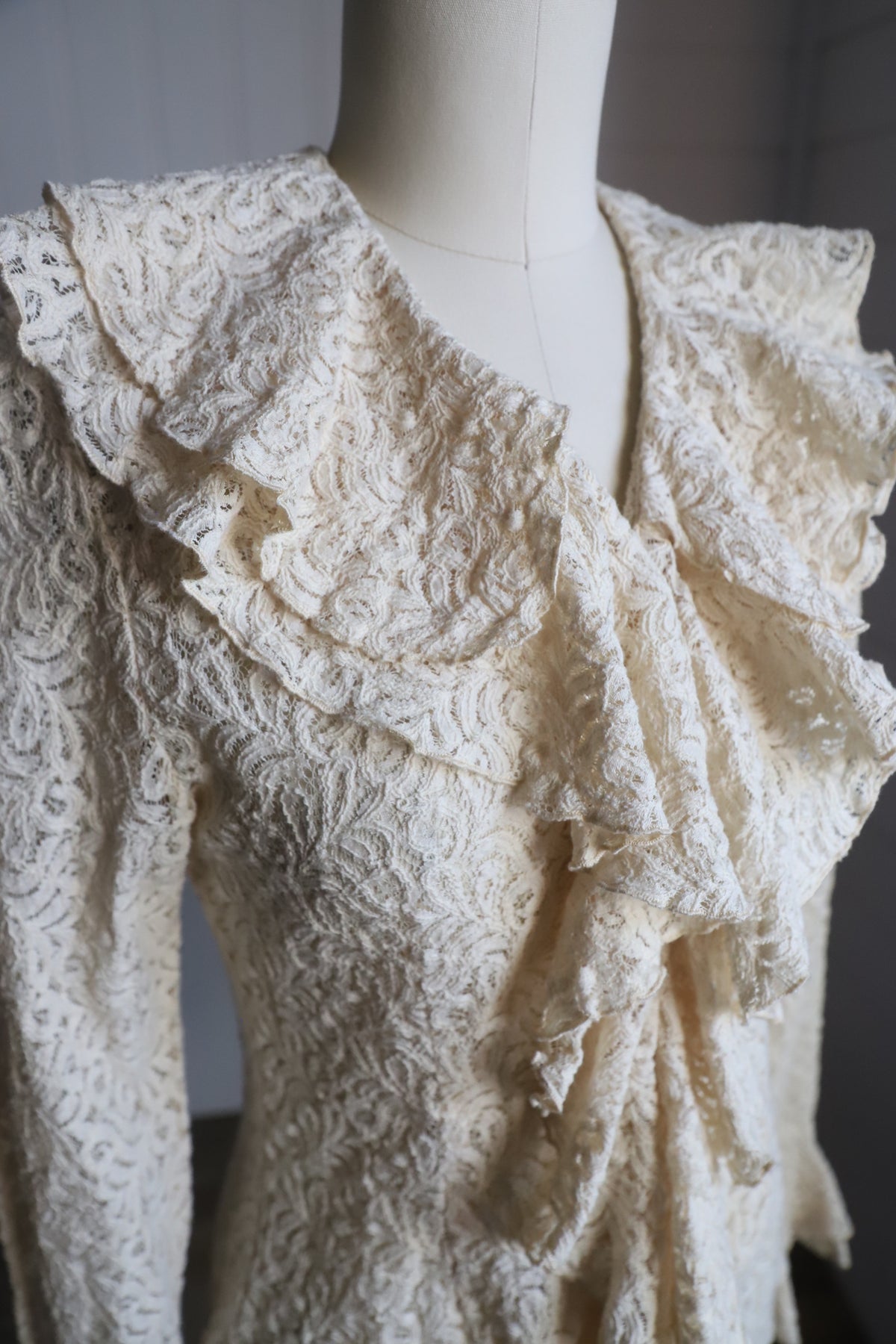 Ralph Lauren lace blouse (S)
